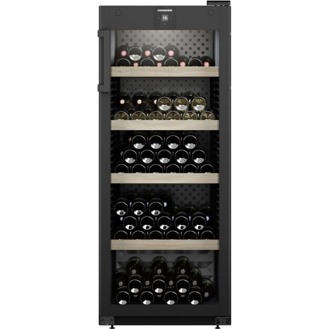 Liebherr - WPbl 4601 - GrandCru 166 Bottle Freestanding Wine Cabinet - WPbl 4601 - Glass Door