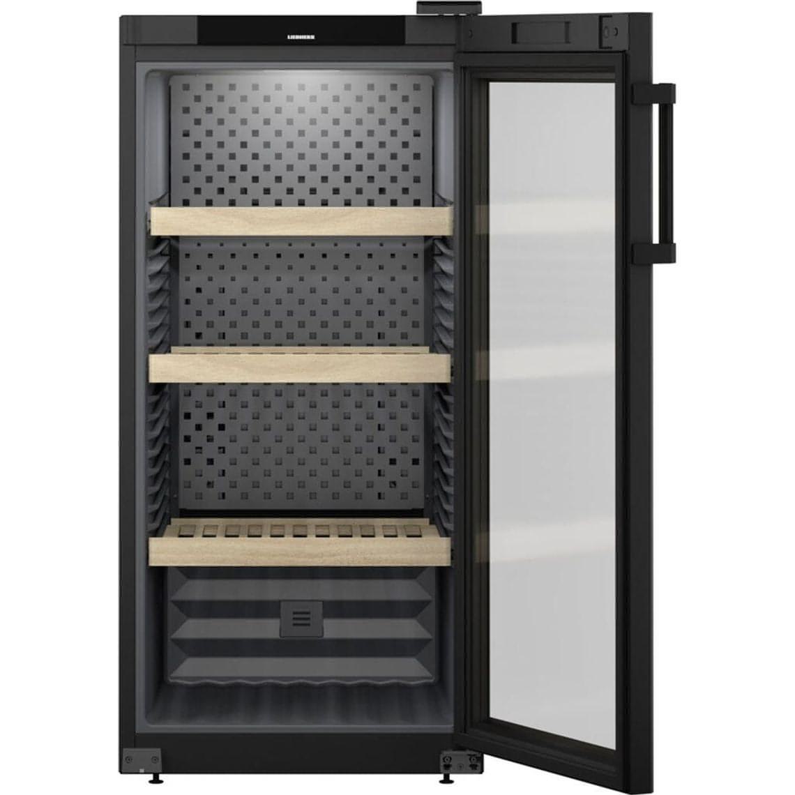 Liebherr - WPbl 4201 - GrandCru 141 Bottle Freestanding Wine Cabinet - WPbl 4201 - Glass Door