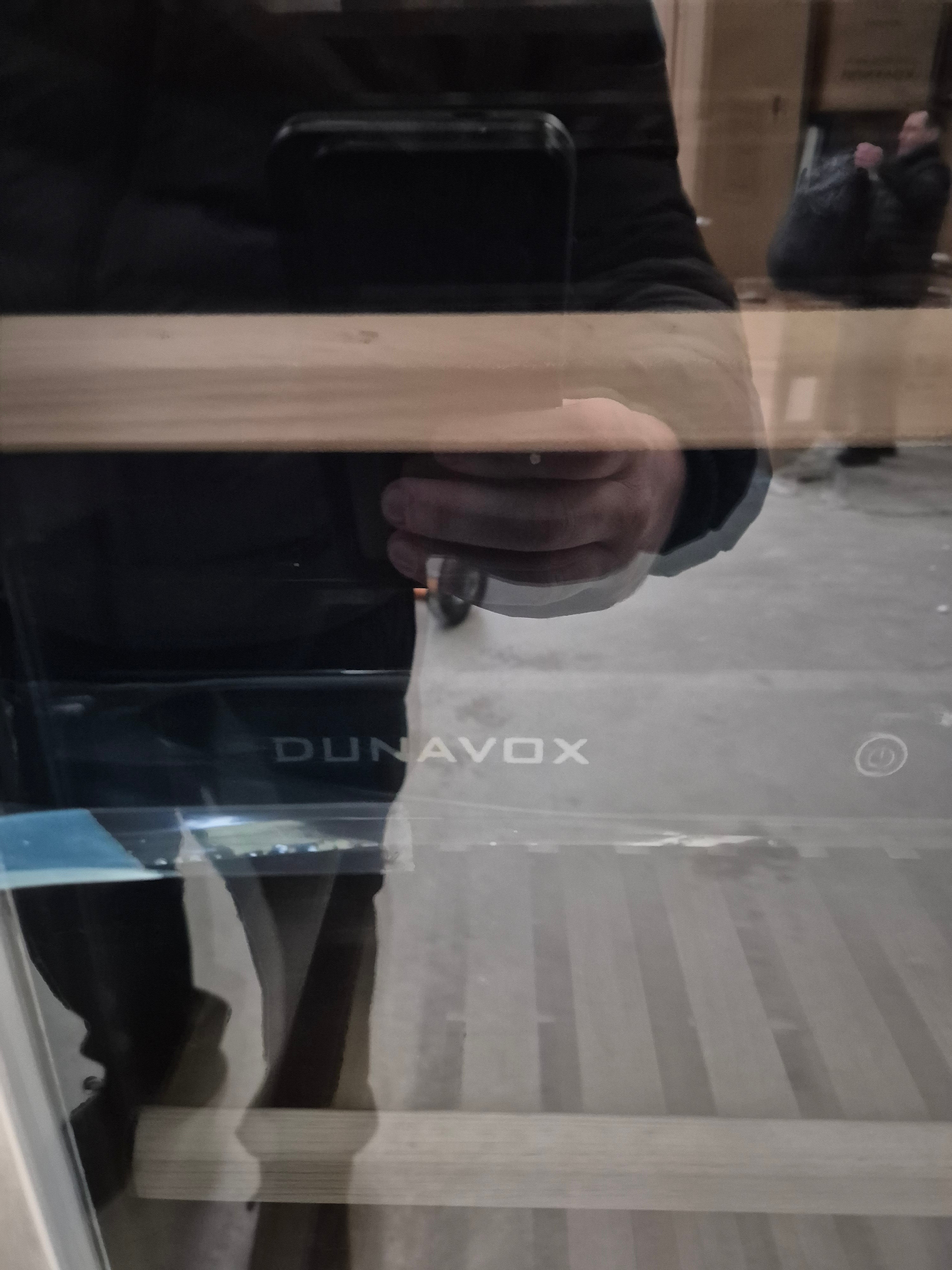 GRADED - Dunavox DX-181.490SDSK -  Dual Zone 181 Bottle - Built In / Freestanding Wine Cooler - Stainless (Copy)