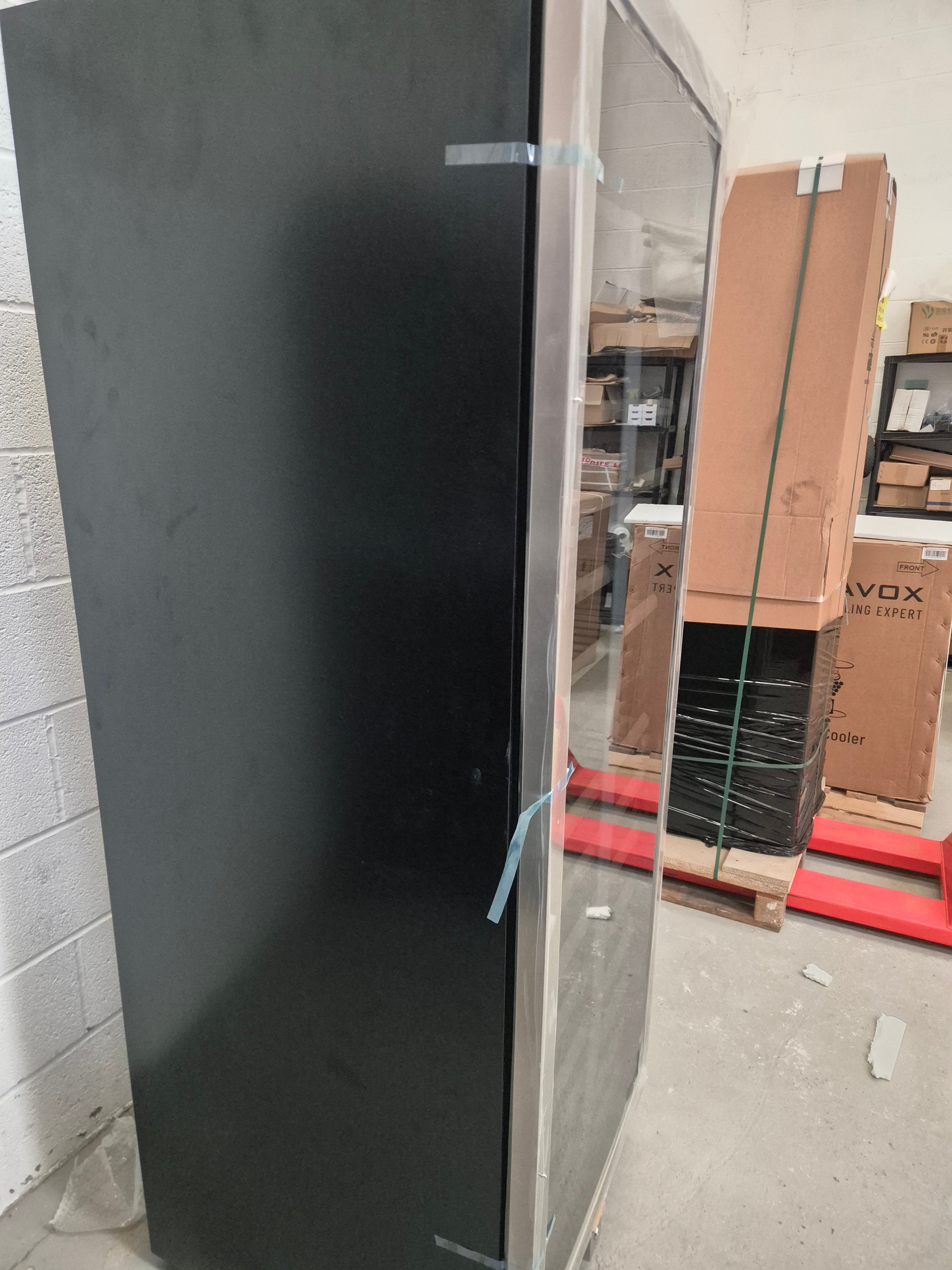 GRADED - Dunavox DX-181.490SDSK -  Dual Zone 181 Bottle - Built In / Freestanding Wine Cooler - Stainless (Copy)