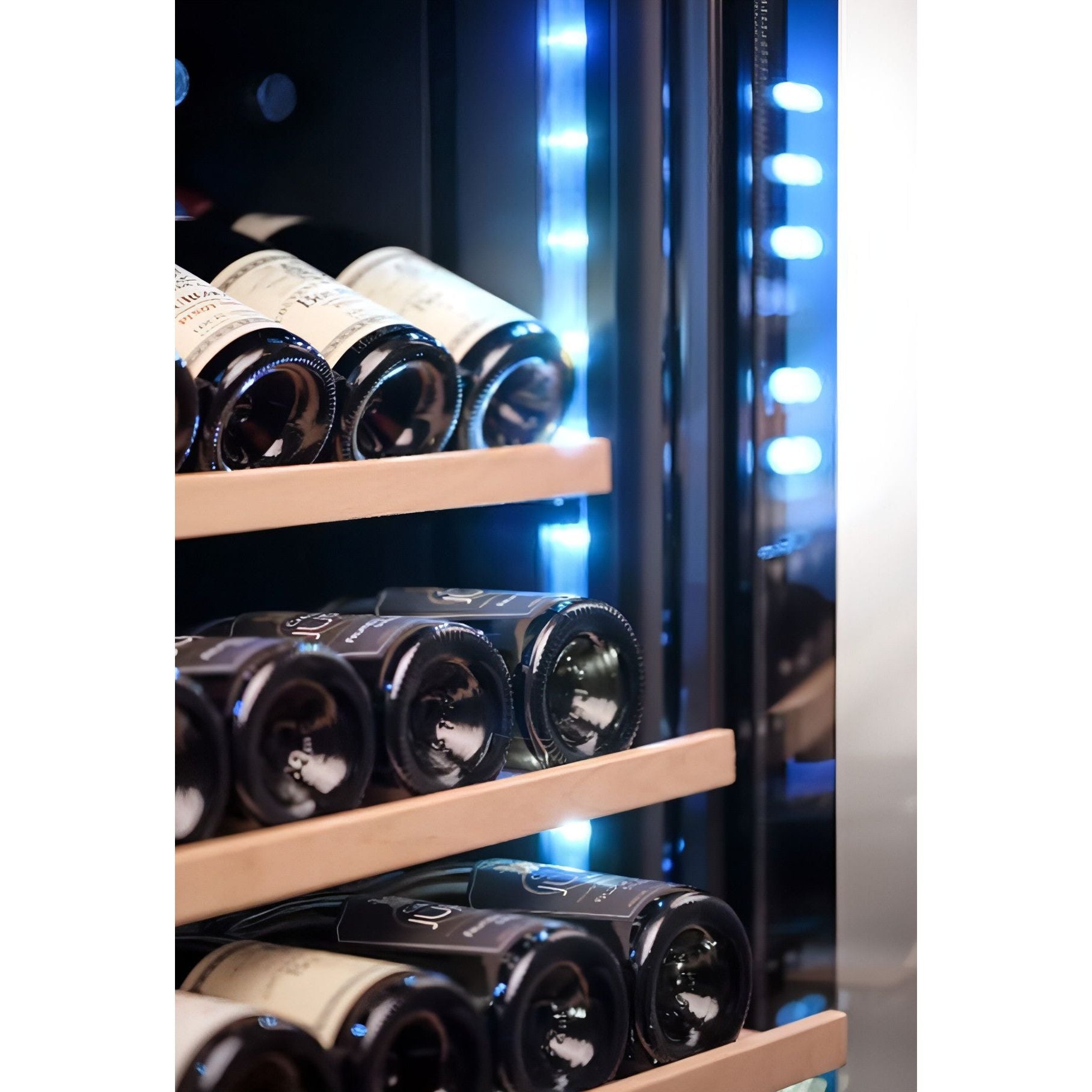 mQuvée Velvet 220 Glass - Single Zone 273 Bottles - Tall Wine Cabinet