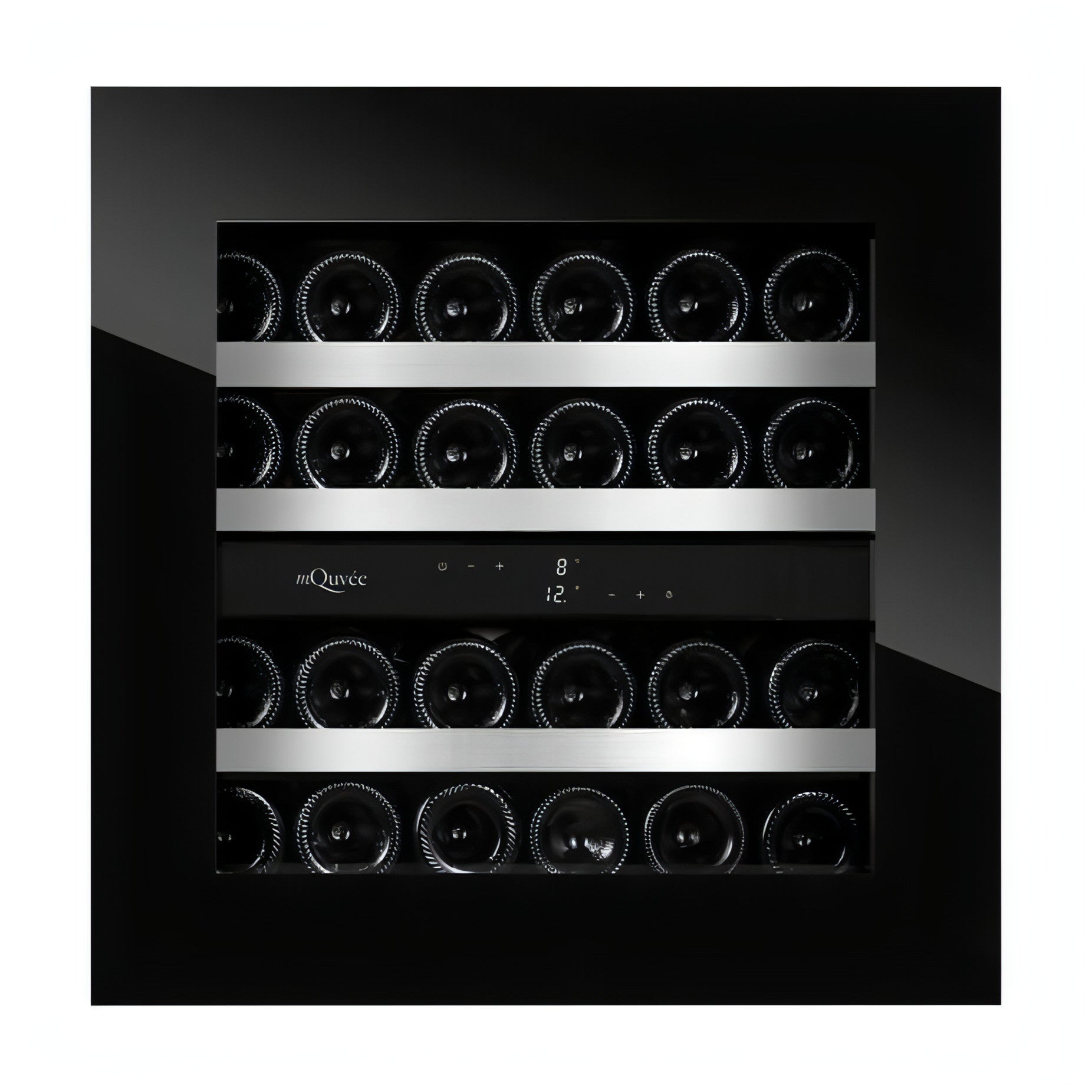 mQuvée - Integrated Wine Cooler - WineKeeper Exclusive - 25D - Push/Pull