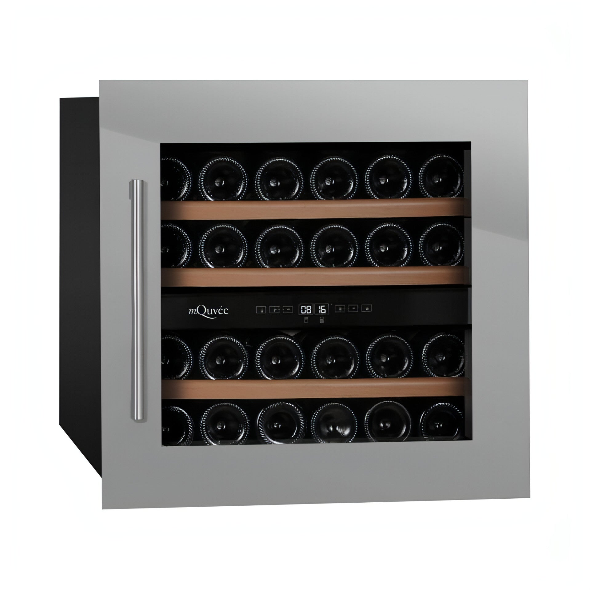 mQuvée - Integrated Wine Cooler - WineKeeper 25D - Stainless