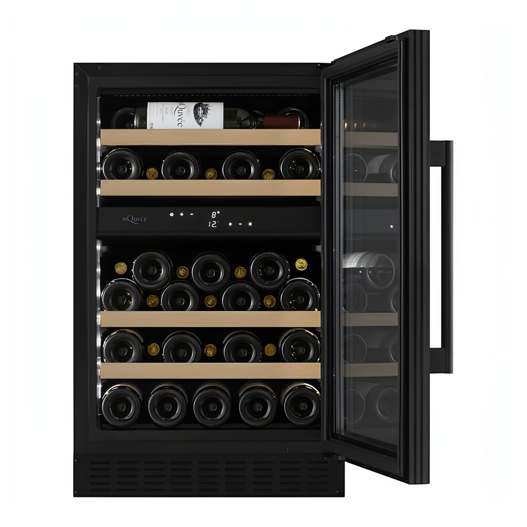 mQuvée - 500mm - Undercounter - WineCave 700 50D Anthracite Black