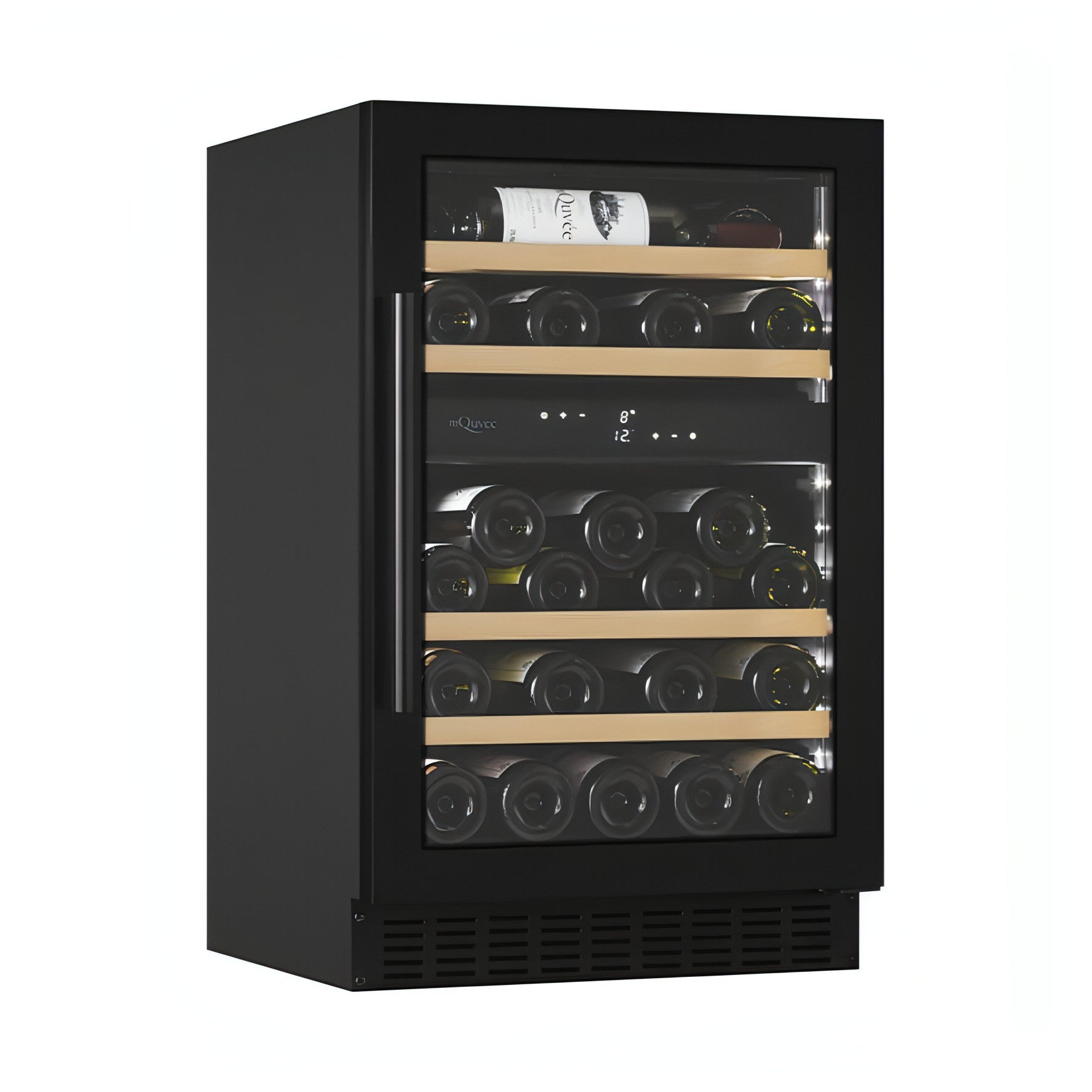 mQuvée - 500mm - Undercounter - WineCave 700 50D Anthracite Black