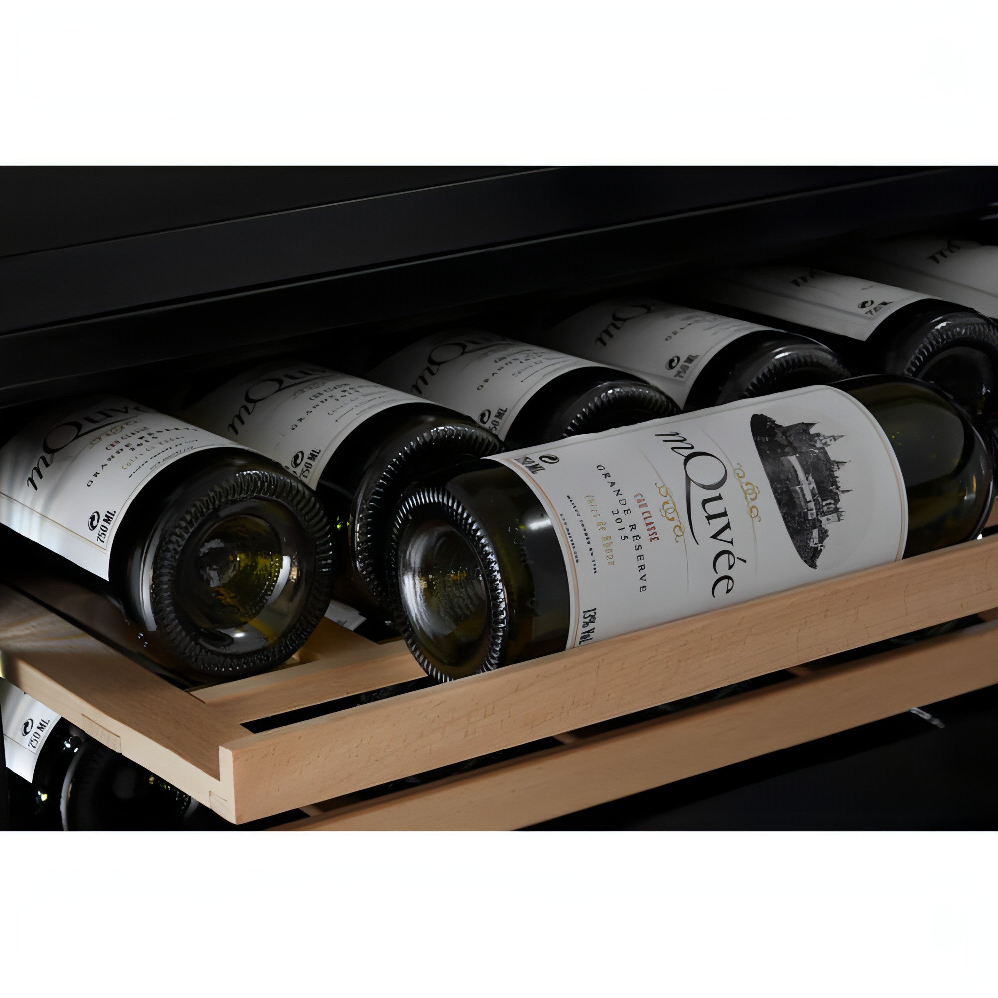 mQuvée - 600mm - Undercounter Wine Fridge - WineCave 700 60D Stainless