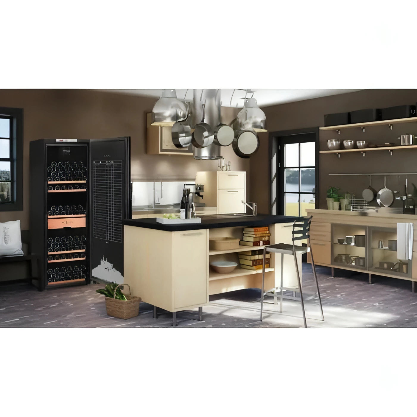 mQuvée - Freestanding - Wine Cabinet - WineStore 800 - Solid Door