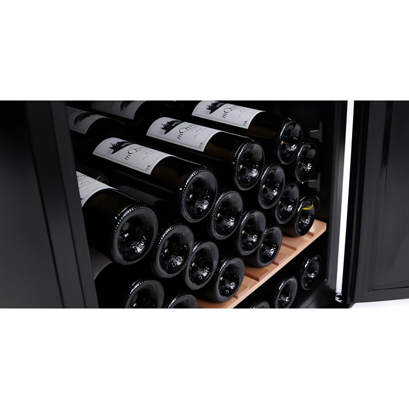 mQuvée - 600mm - WineStore 82 - 66 Bottles- Anthracite Black