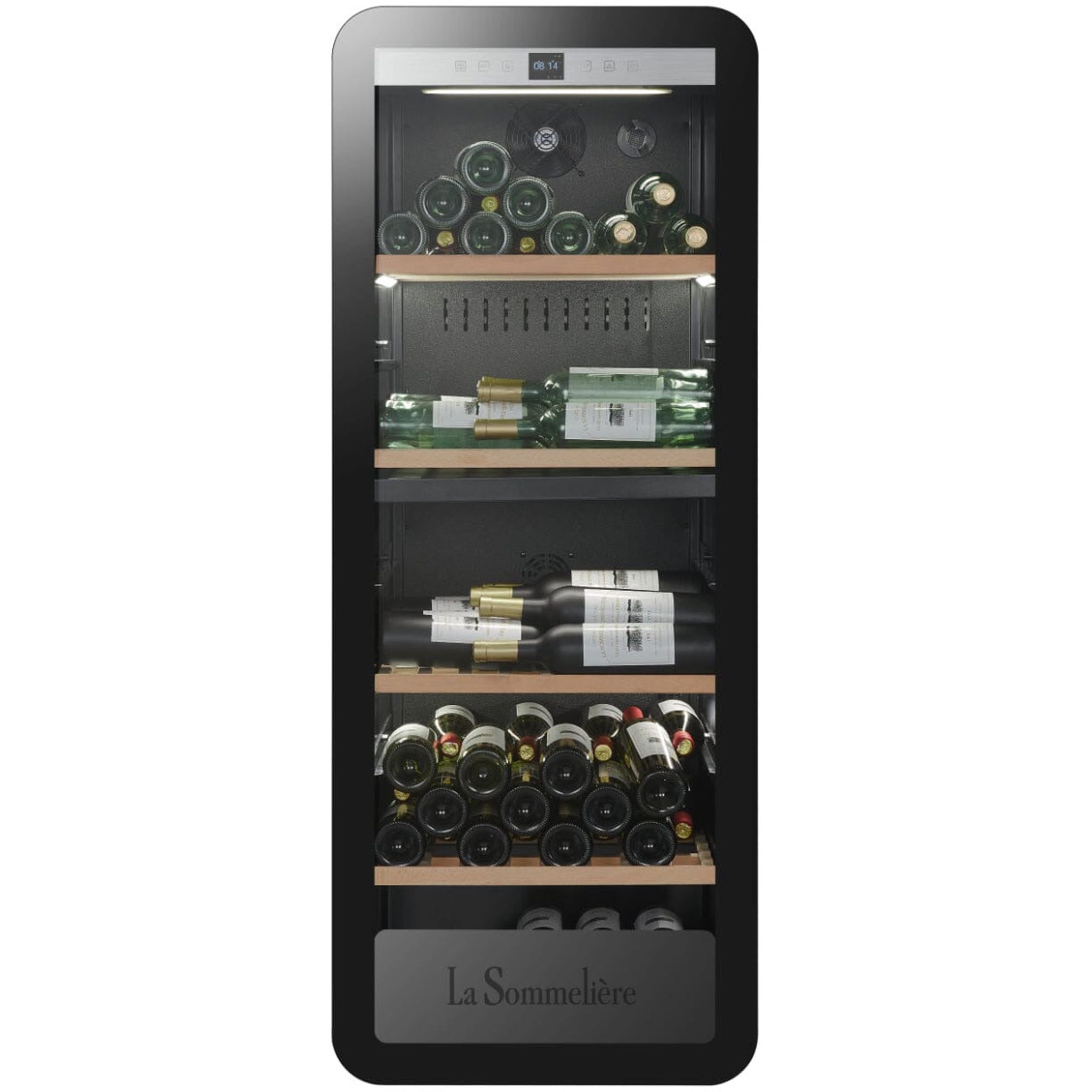 La Sommeliere - 143 Bottle Freestanding Dual Zone Wine Cabinet APOGEE145DZ