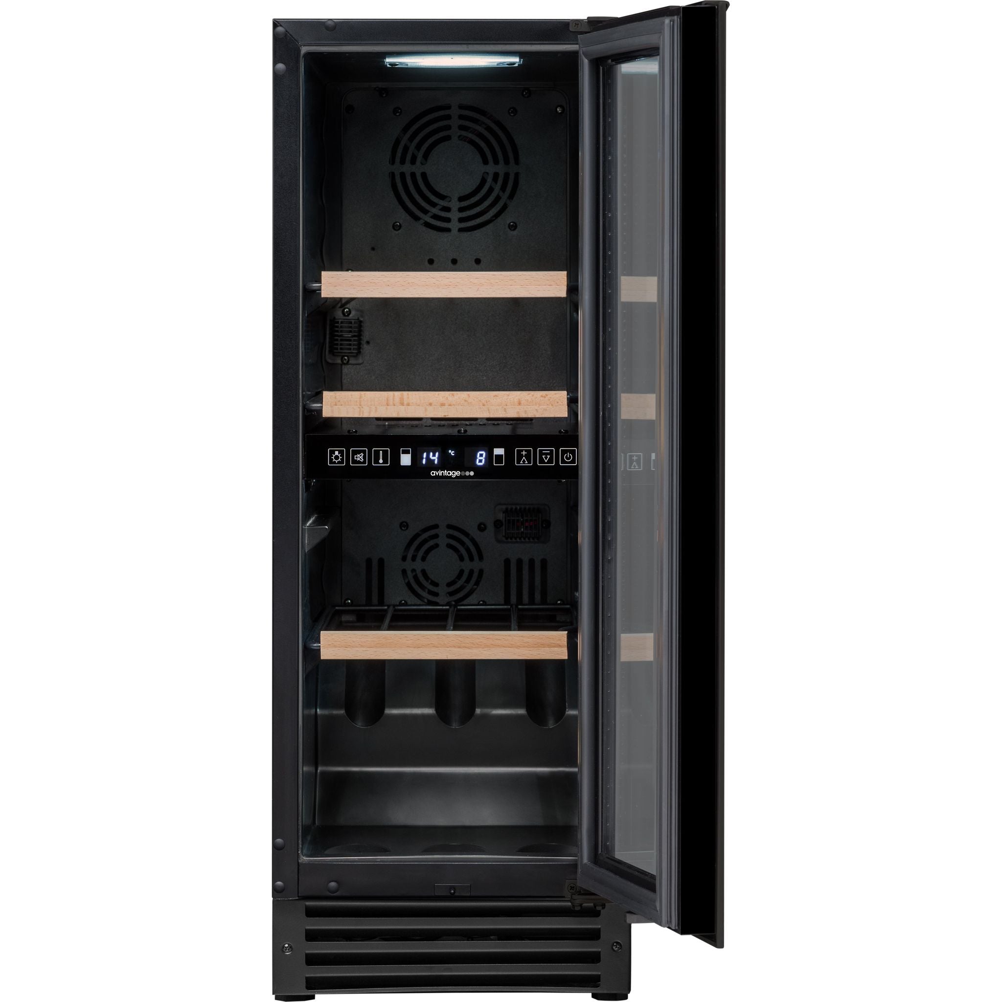 Avintage - 300mm Dual Zone - 25 bottle - Undercounter Wine Cooler - AVU27D82 - WAREHOUSE CLEARANCE