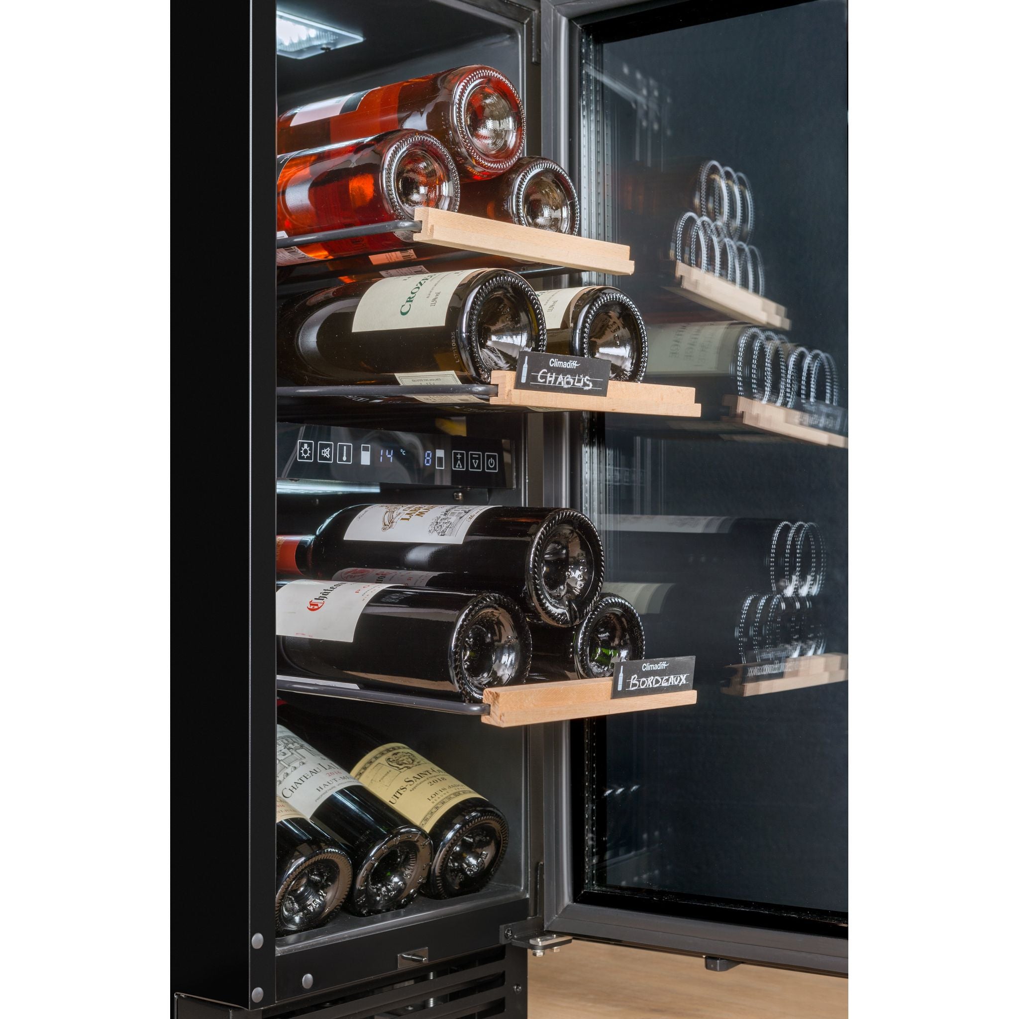 Avintage - 300mm Dual Zone - 25 bottle - Undercounter Wine Cooler - AVU27D82 - WAREHOUSE CLEARANCE
