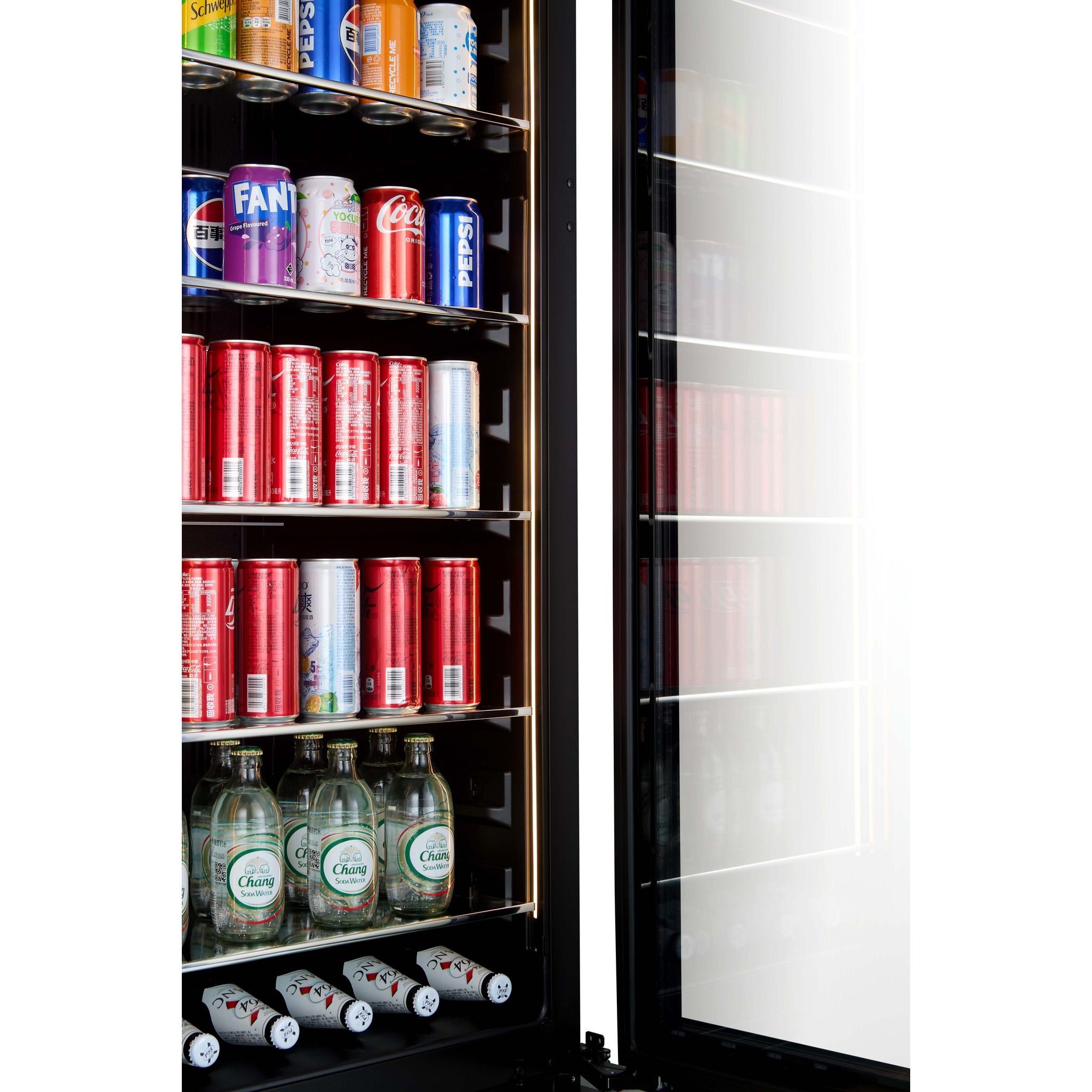 CELLA - 315 Can / 336L Beverage Cooler - BV122S-BLACK