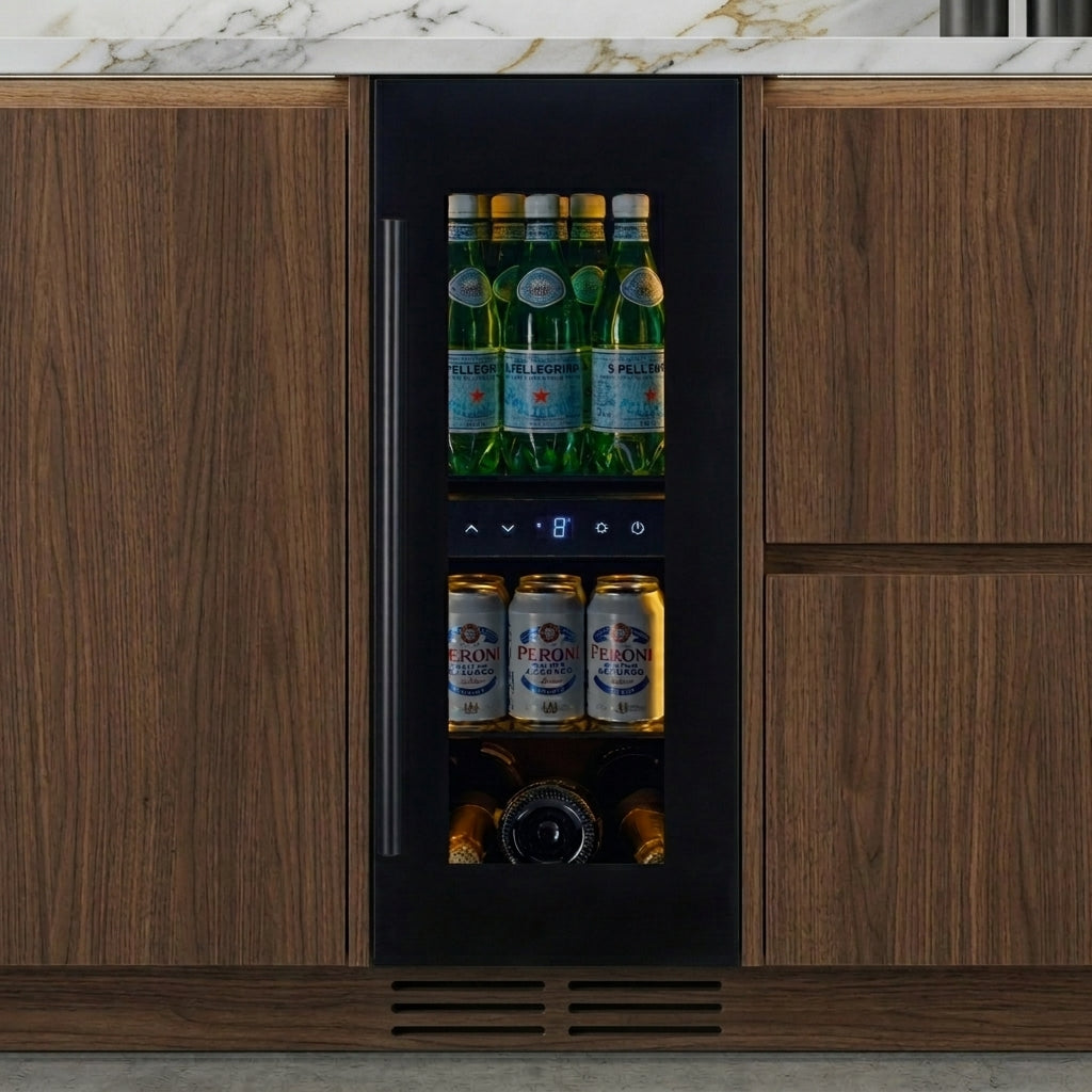 CELLA - 300mm - Undercounter Drinks Fridge - Single Zone - BV18-BH