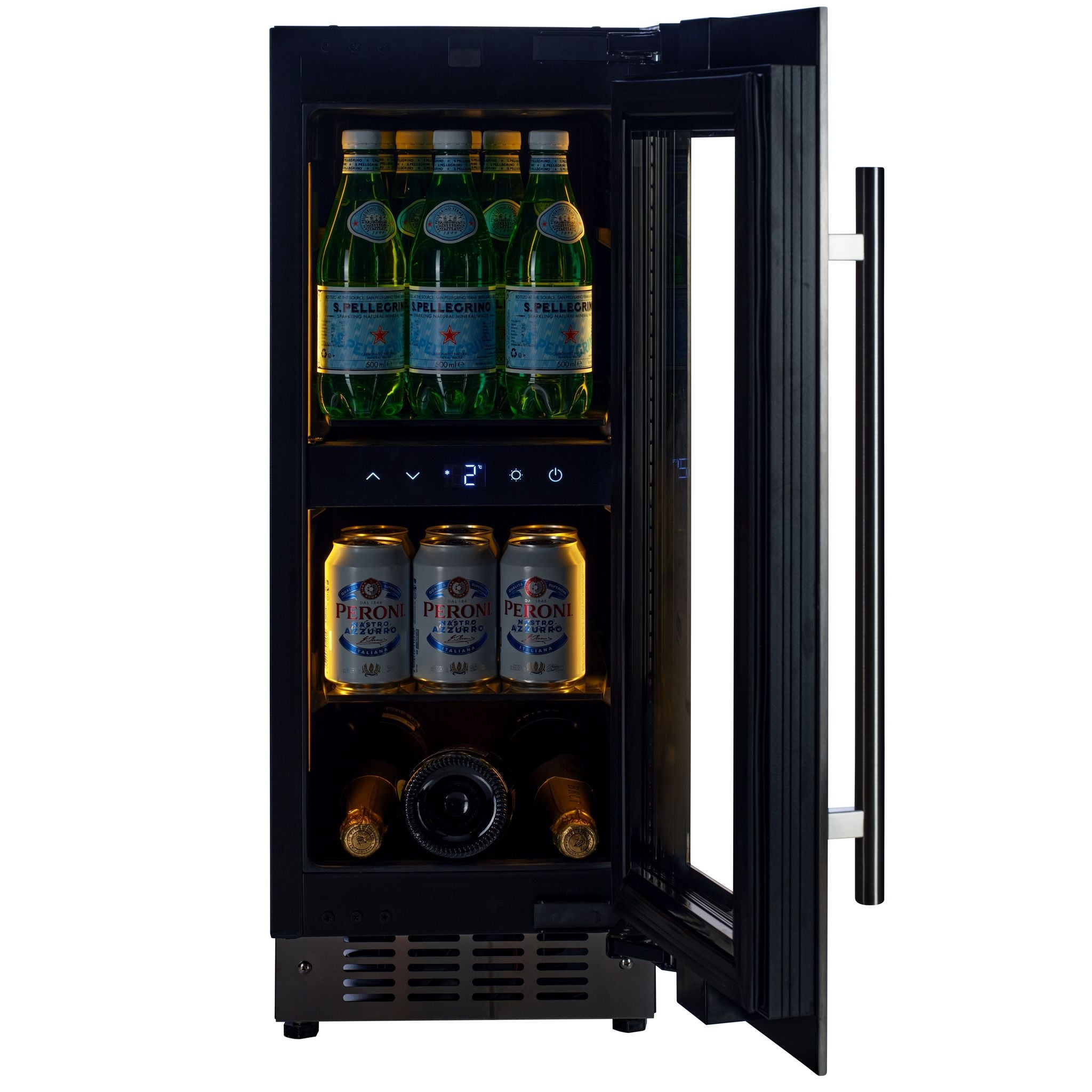 CELLA - 300mm - 51L Undercounter Drinks Fridge - Single Zone - BV18-SSH