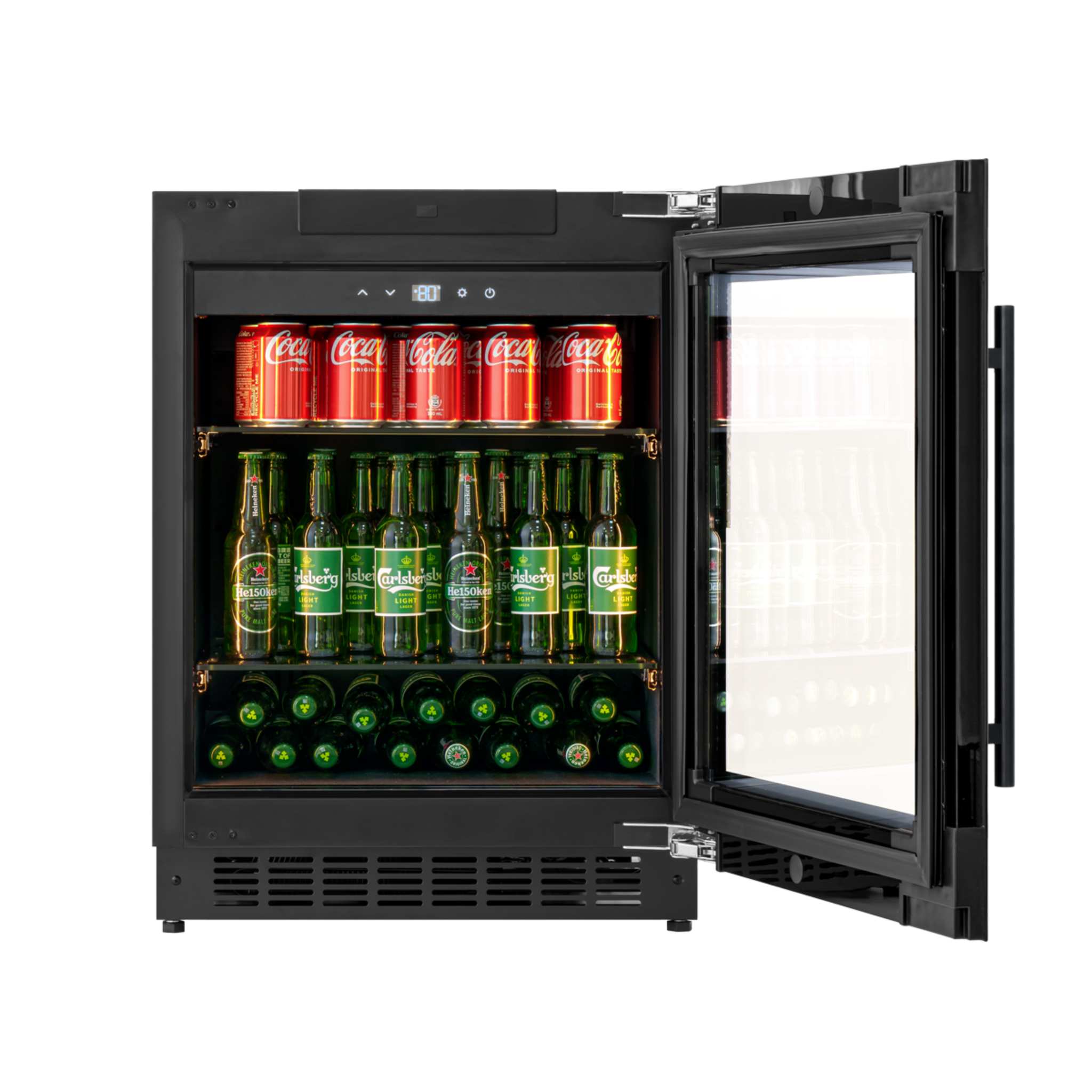 CELLA - 600mm - 118L Undercounter Drinks Fridge - Single Zone - BV34-BH