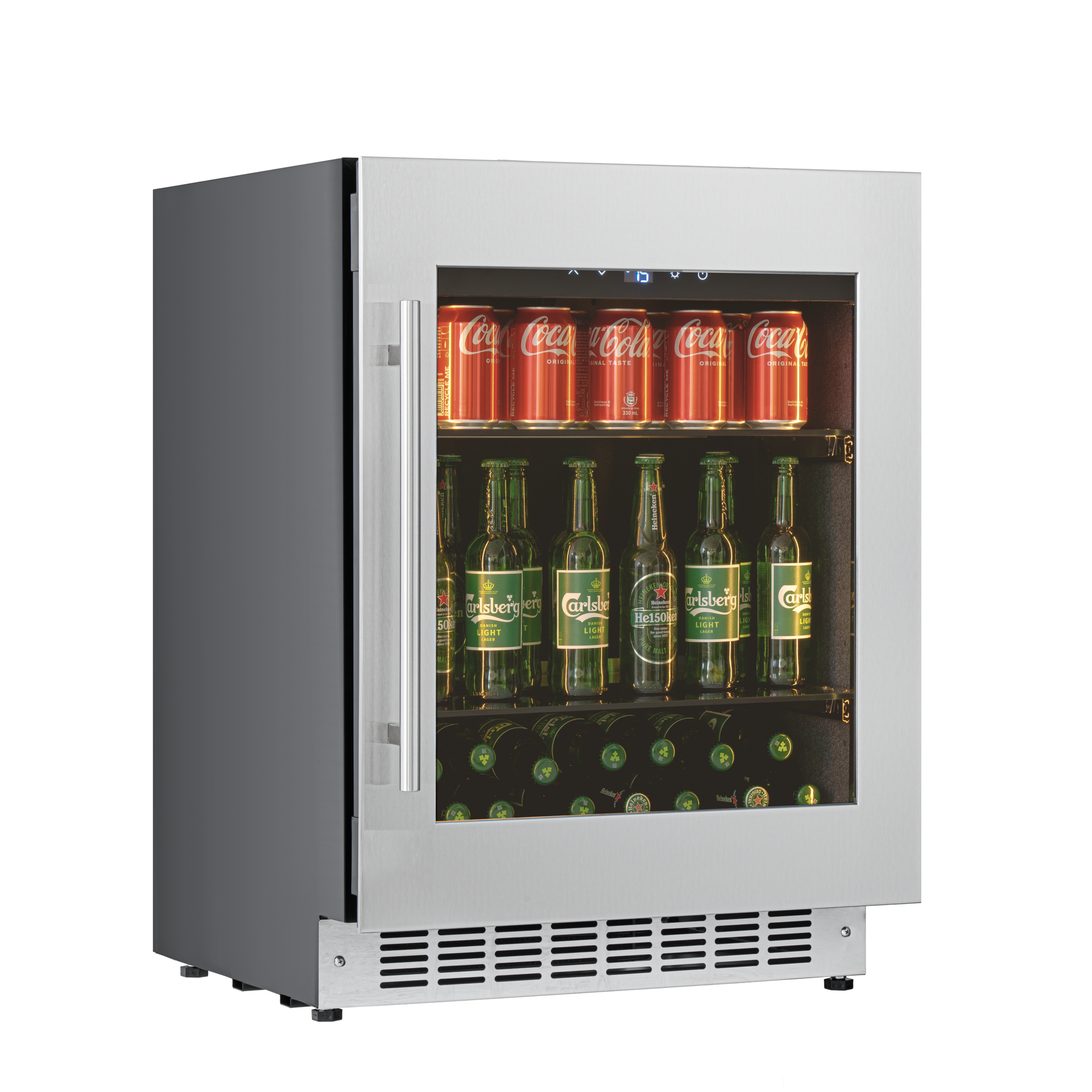 CELLA - 600mm - 118L Undercounter Drinks Fridge - Single Zone - BV34-SSH