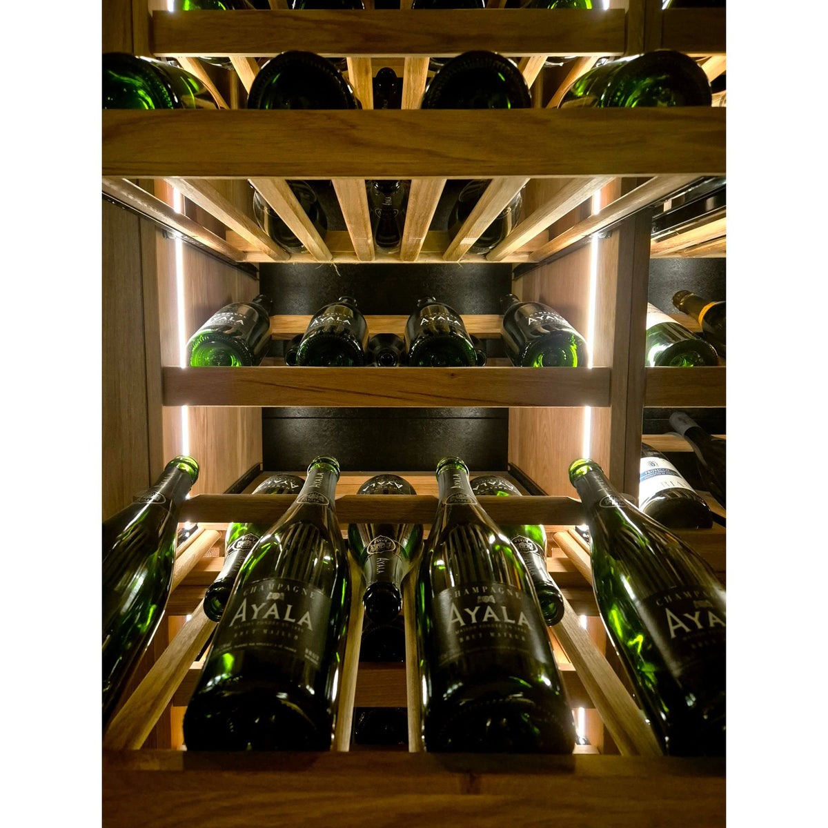 Bespoke Wine Wall Chiller Display Cabinet - 2 Door