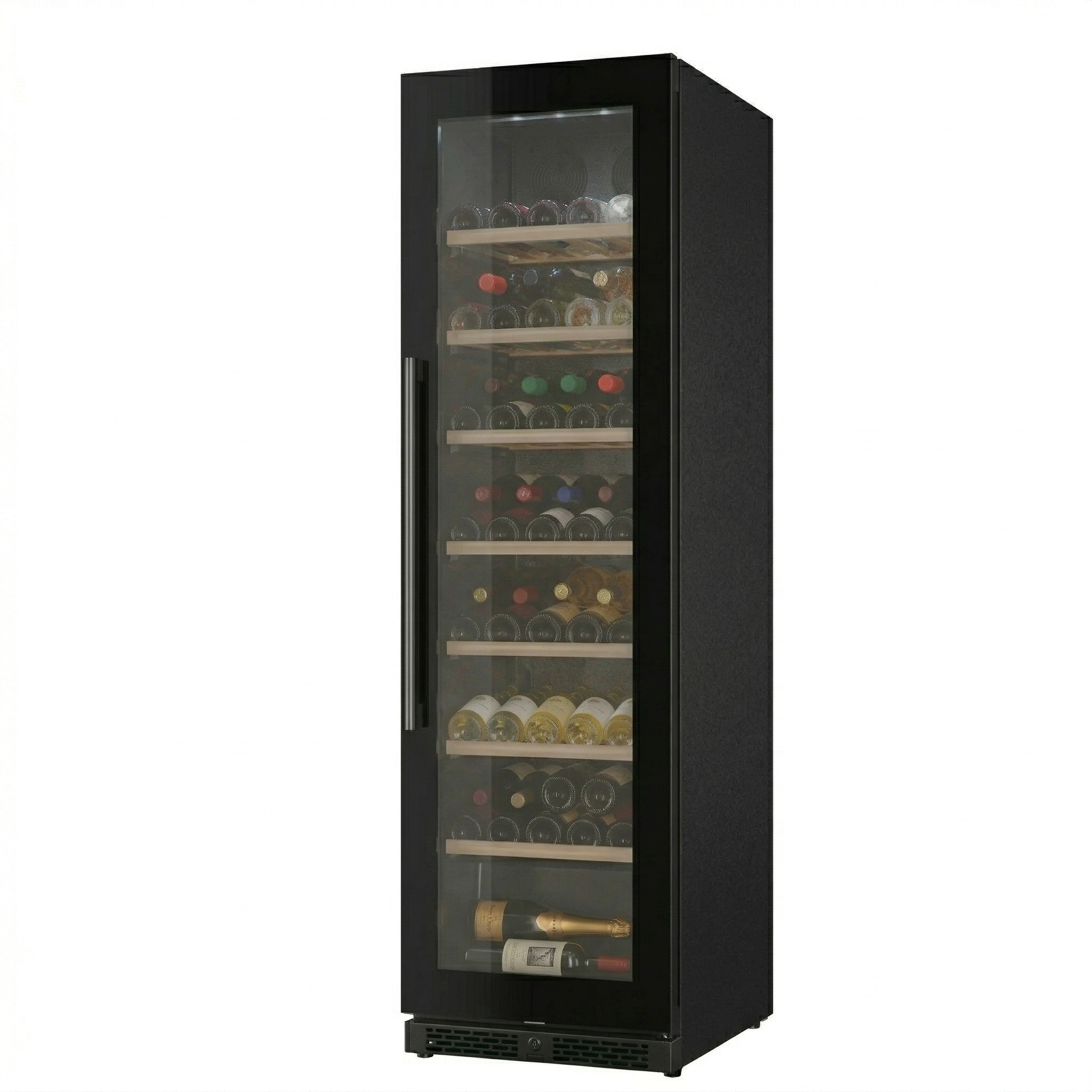 ClimaVin -  Noir122 - Single Zone Shallow Wine Fridge - Built in or Freestanding