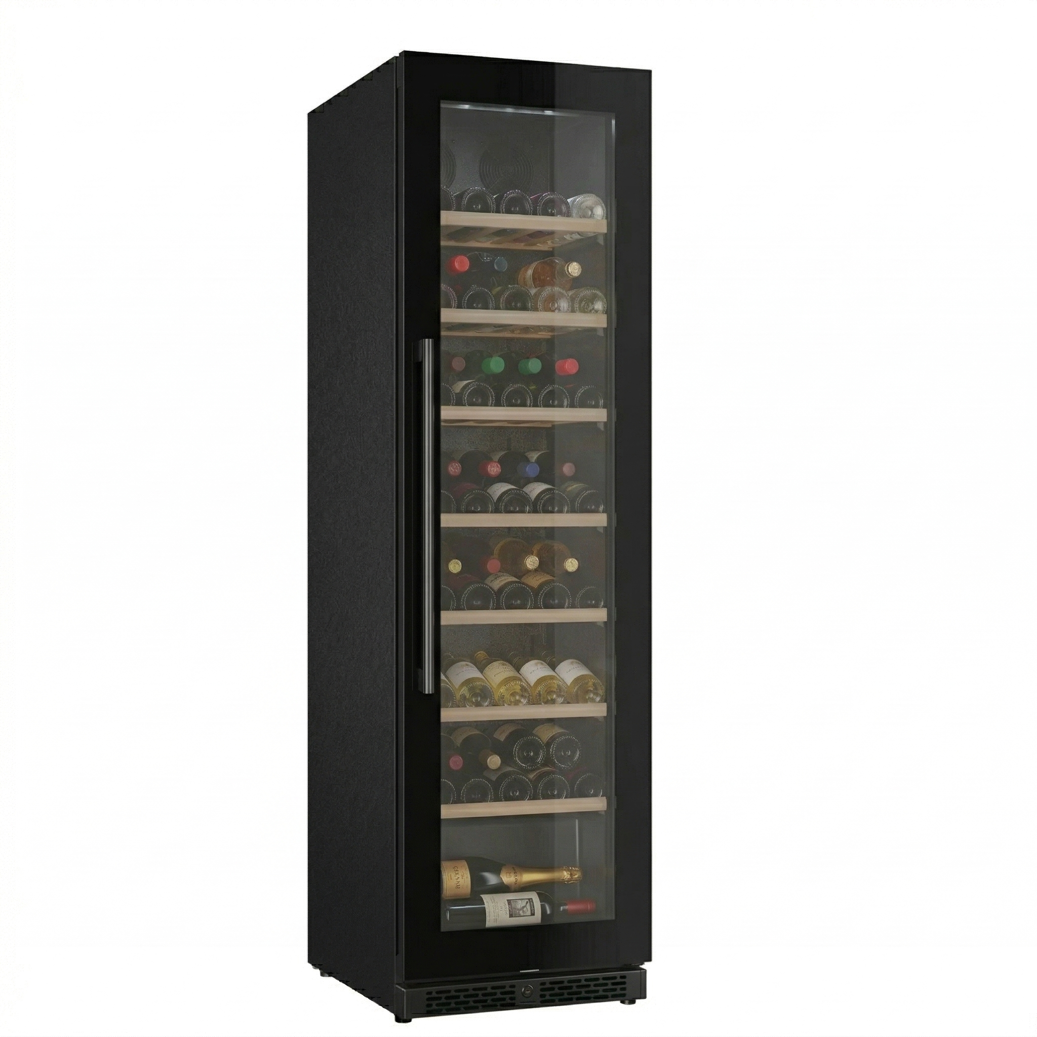 ClimaVin -  Noir122 - Single Zone Shallow Wine Fridge - Built in or Freestanding