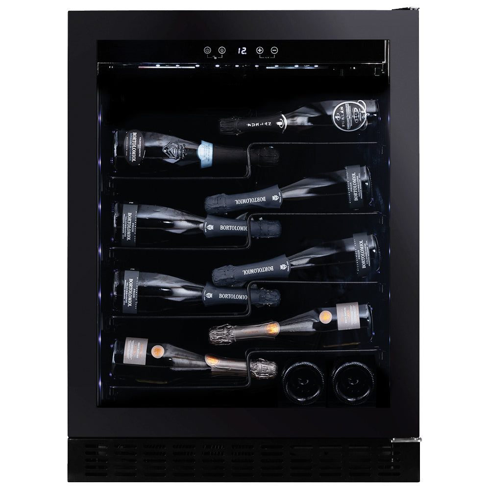 Dunavox SERA-40 - 600mm - 40 Bottle - Built In Wine Fridge - DAUF-40.138B