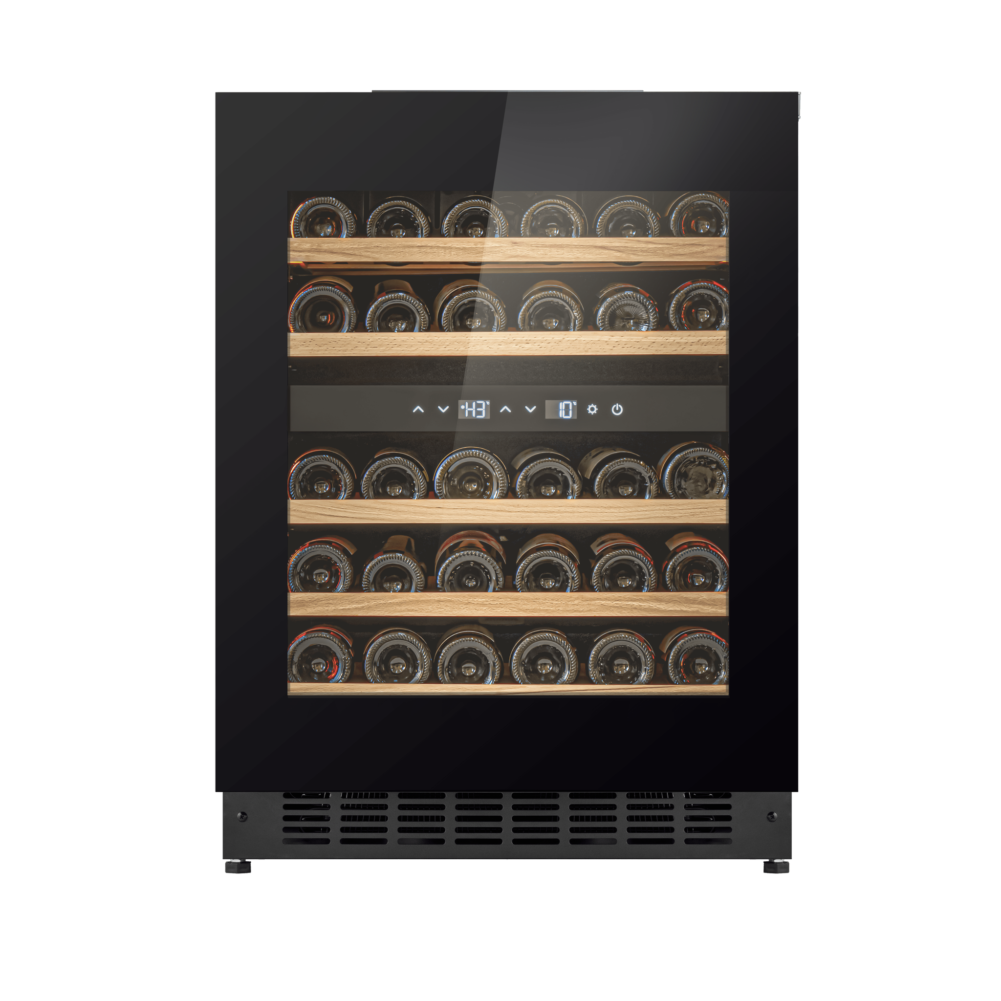 CELLA - 600mm - Undercounter Wine Cooler - Dual Zone - W34B-TO