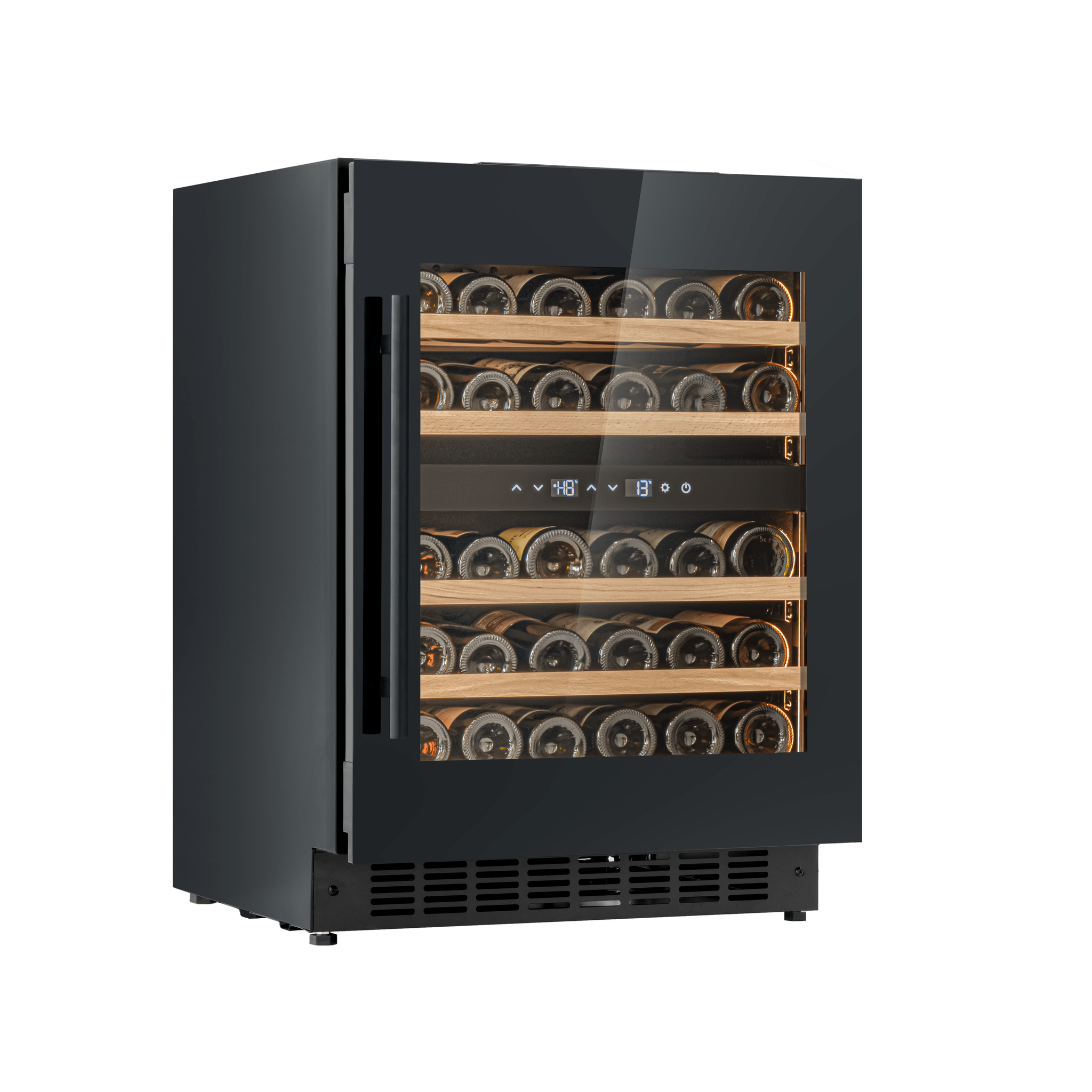 CELLA - 600mm - Undercounter Wine Cooler - Dual Zone - W34-BH