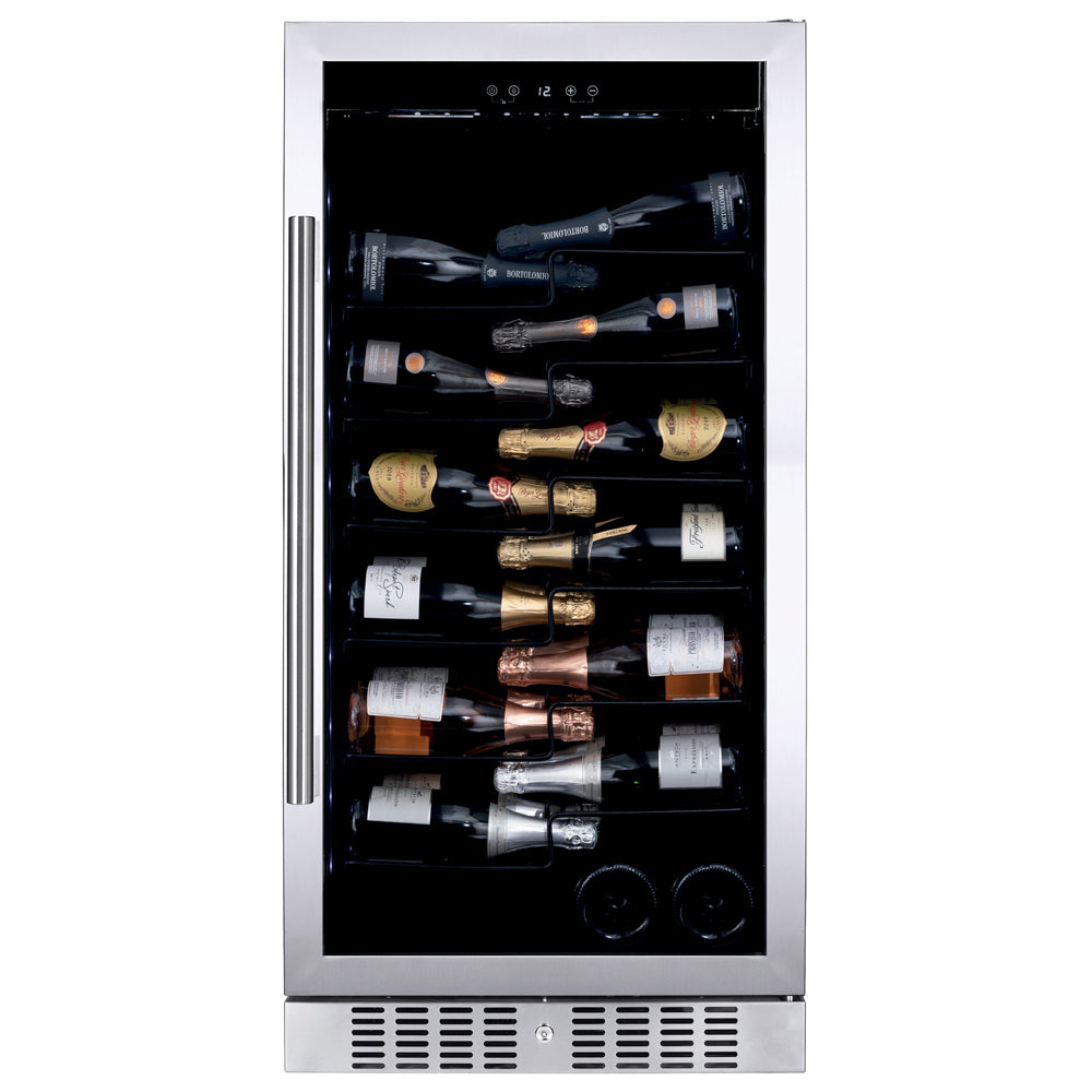 Dunavox SERA-70 - 600mm - 70 Bottle - Built In / Freestanding Wine Cooler - DX-70.258SS