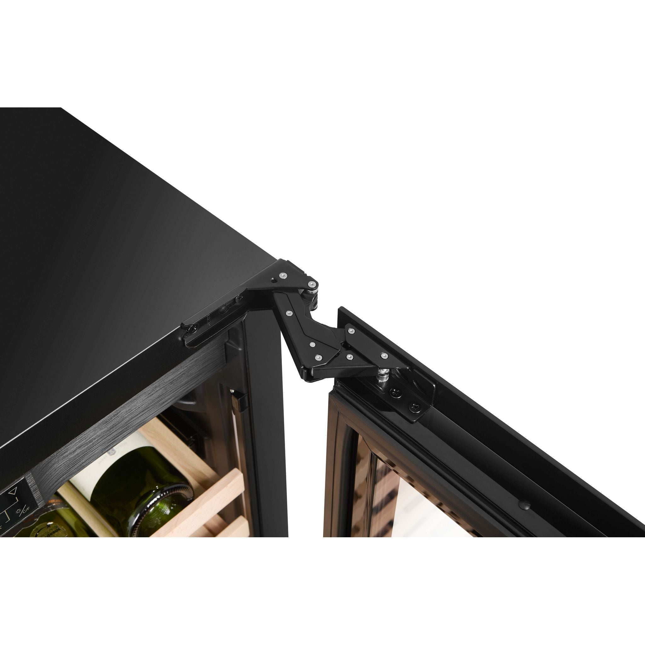 CELLA - 161 bottle Single Zone Wine cooler - FWS163S-BLACK