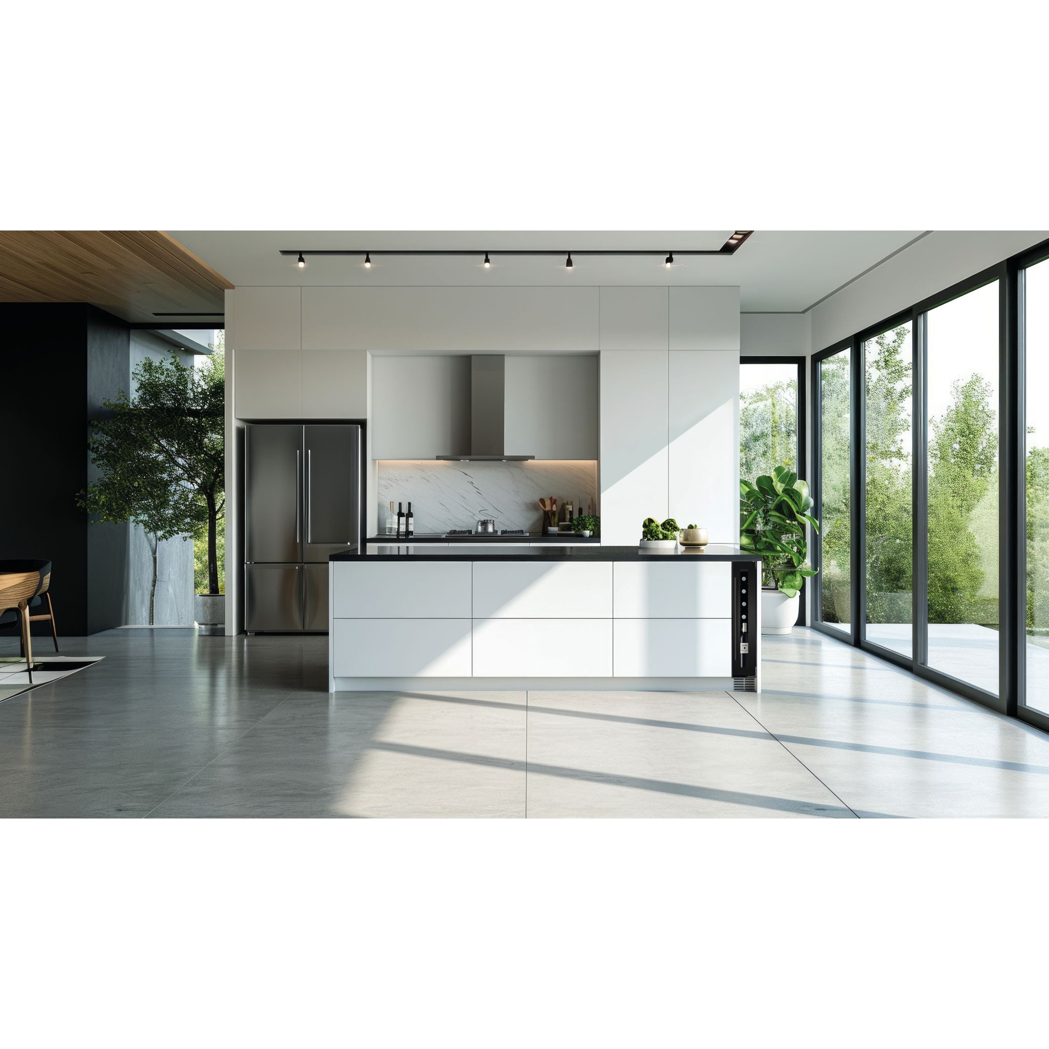 Dunavox FLOW-8 - 145mm - 9 Bottle - Built In Wine Fridge - DAUF-8.23B