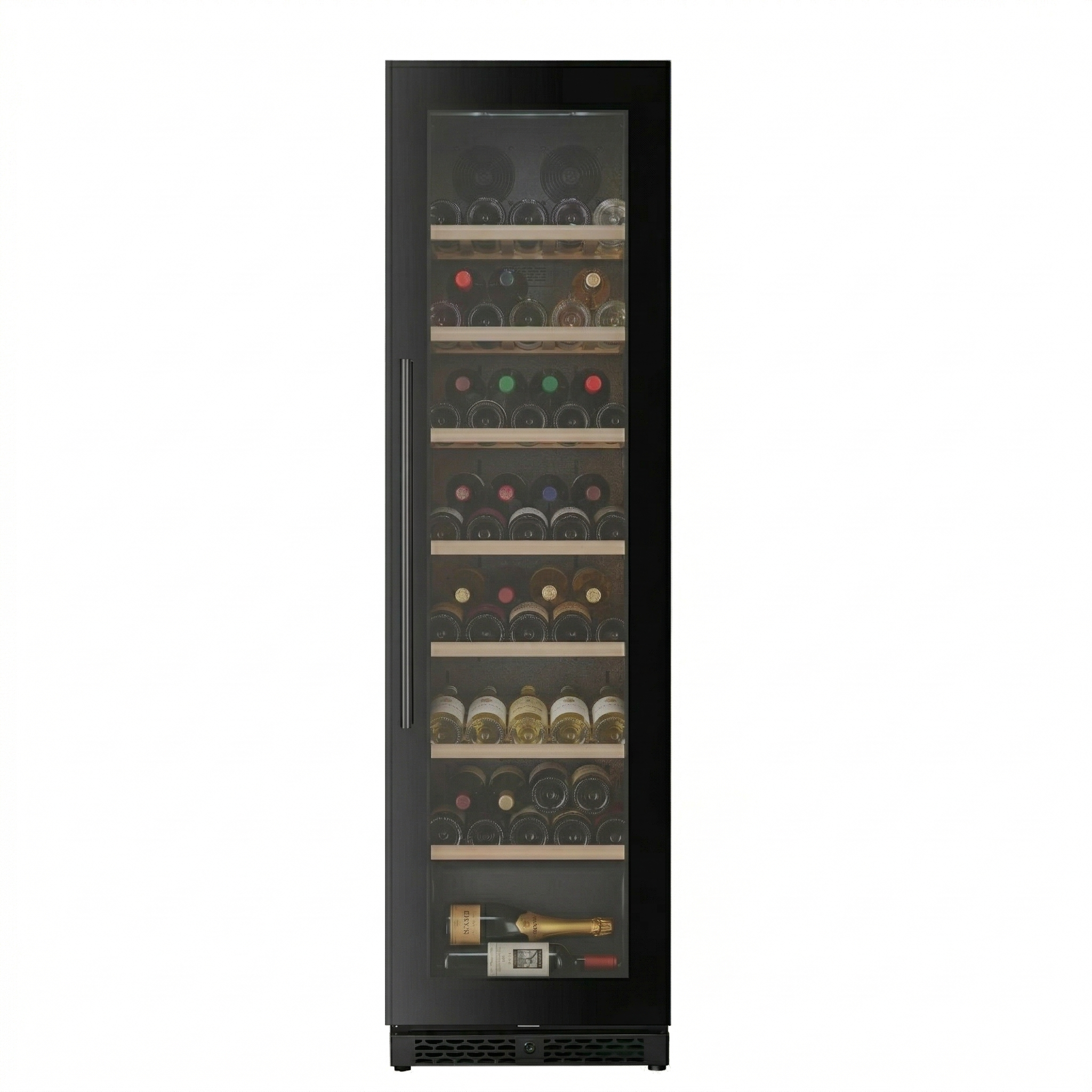 ClimaVin -  Noir122 - Single Zone Shallow Wine Fridge - Built in or Freestanding
