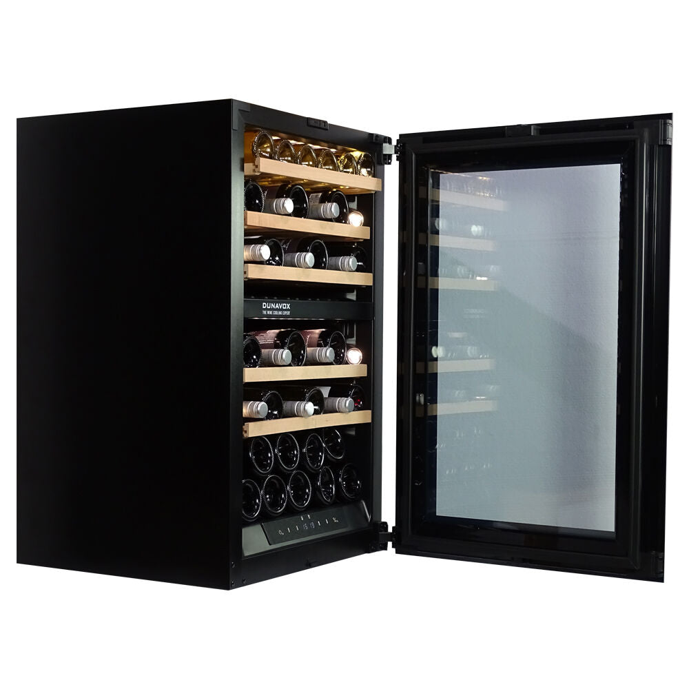 Dunavox Joy-42 - Dual Zone -  42 Bottle - Integrated Wine Cooler - DXJ-42.100DB