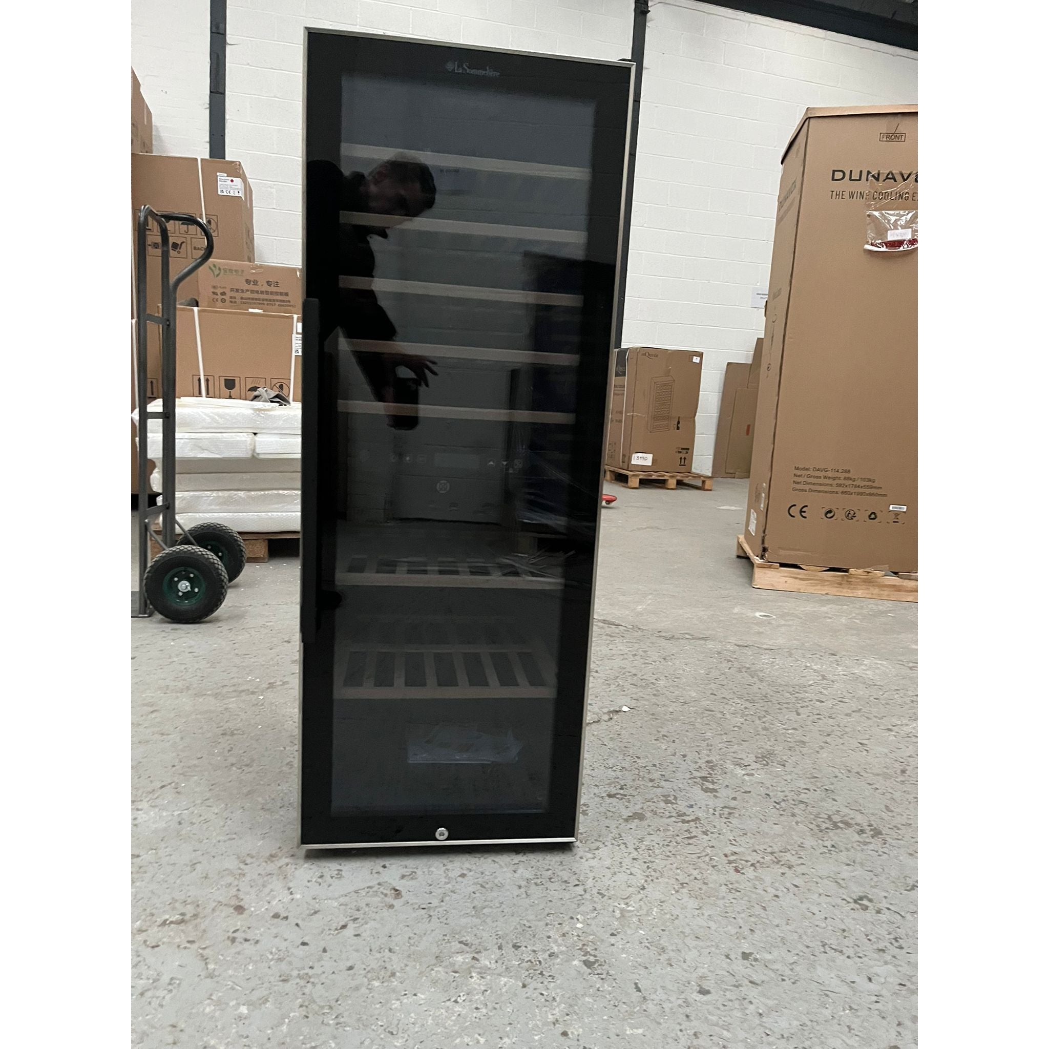 GRADED - La Sommeliere - Dual Zone - 75 Bottle - Freestanding Wine Fridge - ECS81.2Z