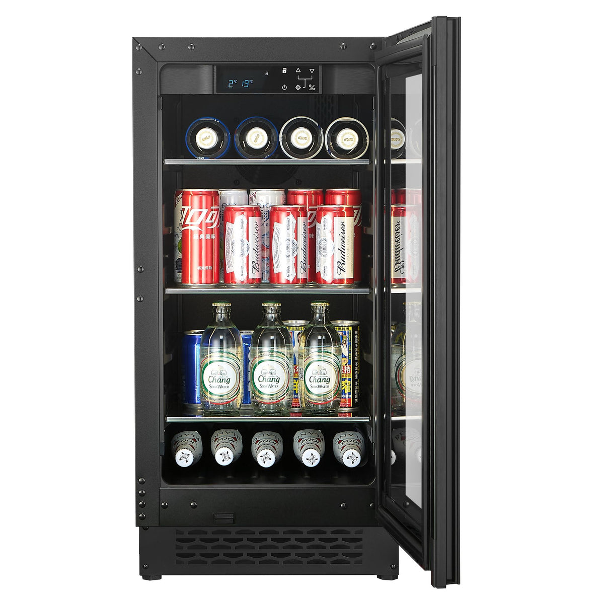 NØVA - 40cm Wide Undercounter Beverage Cooler - BVU40S