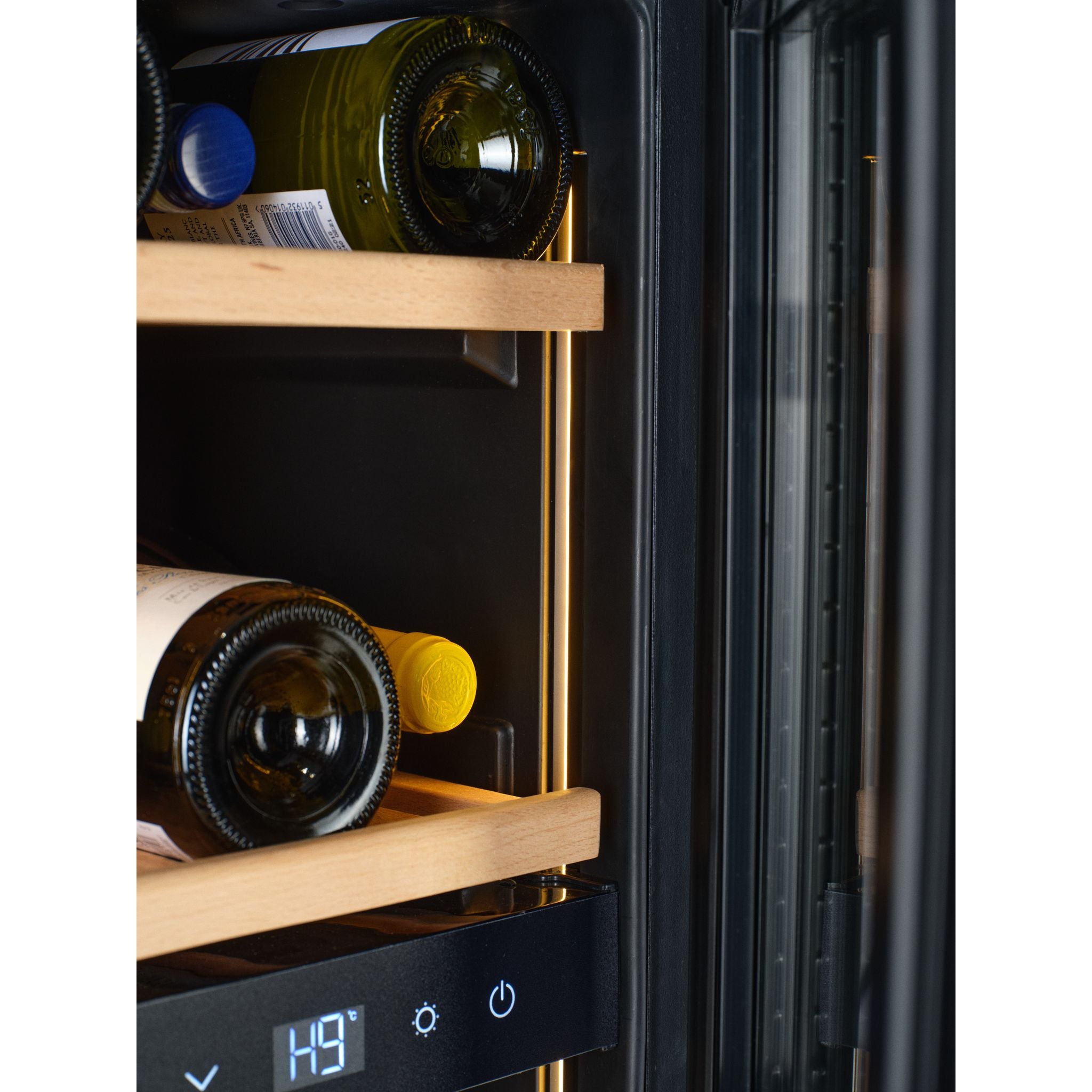 CELLA - 30cm - Undercounter Wine Cooler - Dual Zone - W18D-SSH