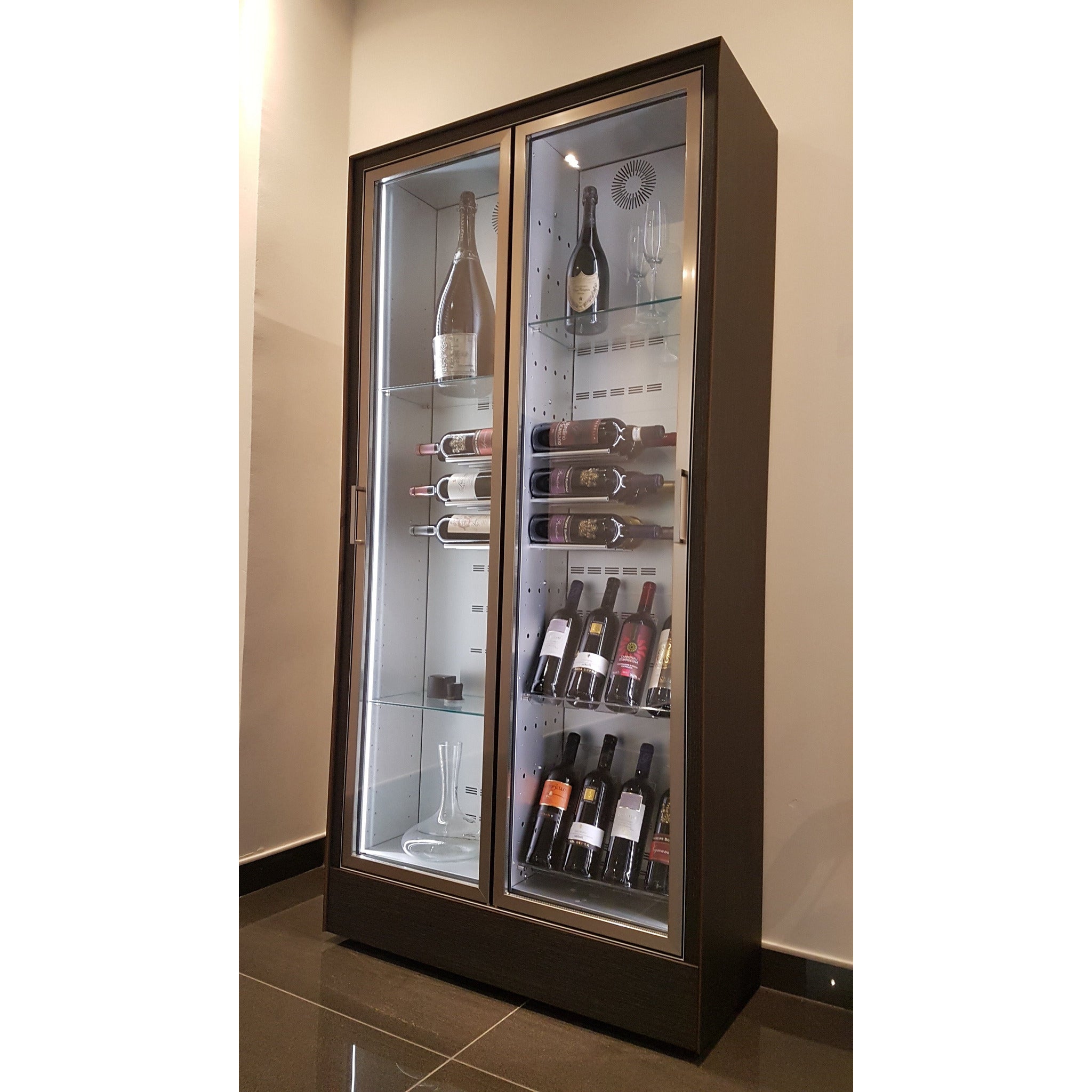 Mod 10 - Built in / Freestanding Wine Wall MD-14 - For Home Use