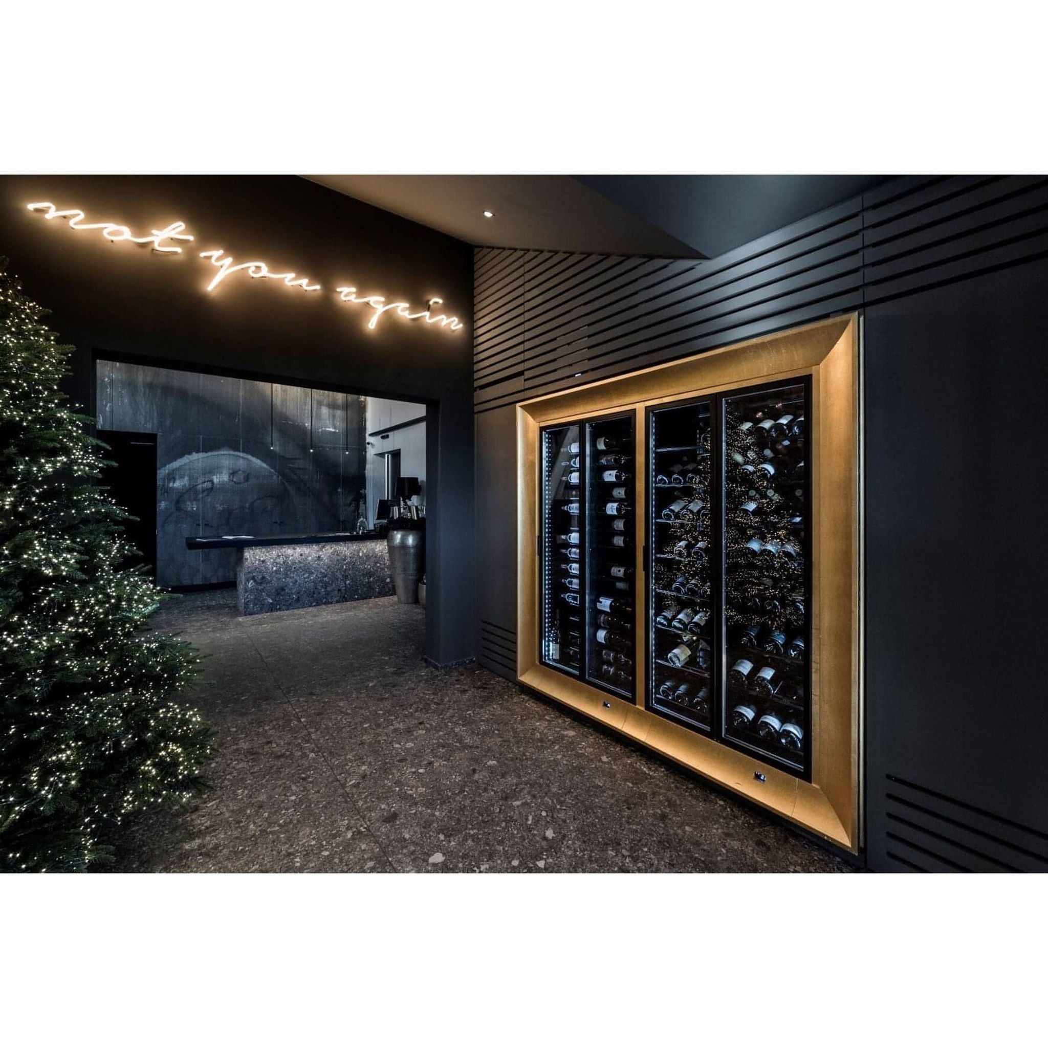 Mod 10 - Built in / Freestanding Wine Wall MD-10 - For Home Use