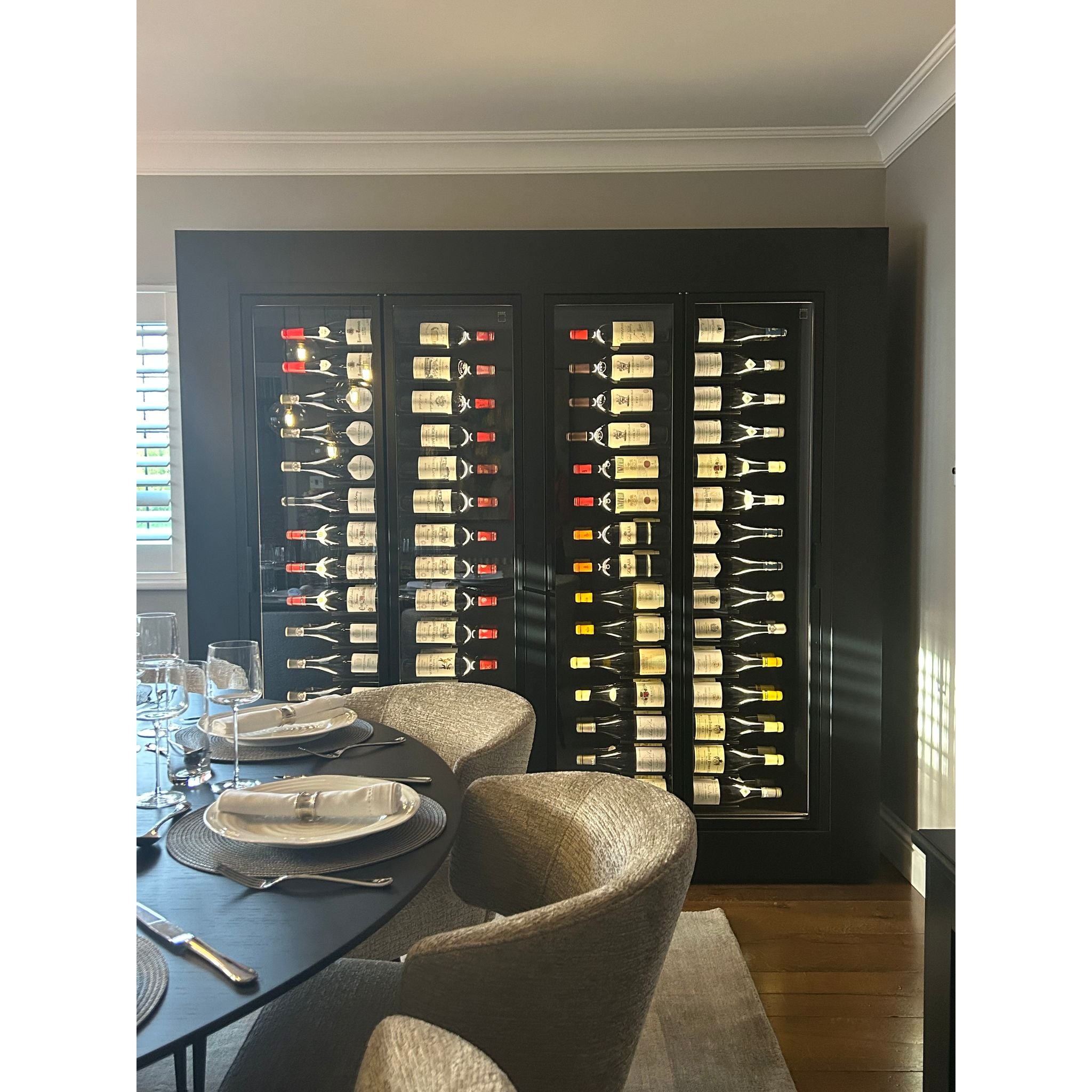 Mod 12 - Built in / Freestanding Wine Wall MD-12 - For Home Use