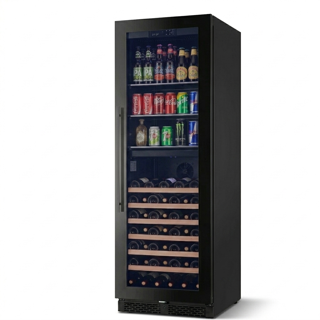 ClimaVin -  Noir157 - 53 Bottle / 126 Can - Dual Zone Beverage Centre - Built in or Freestanding
