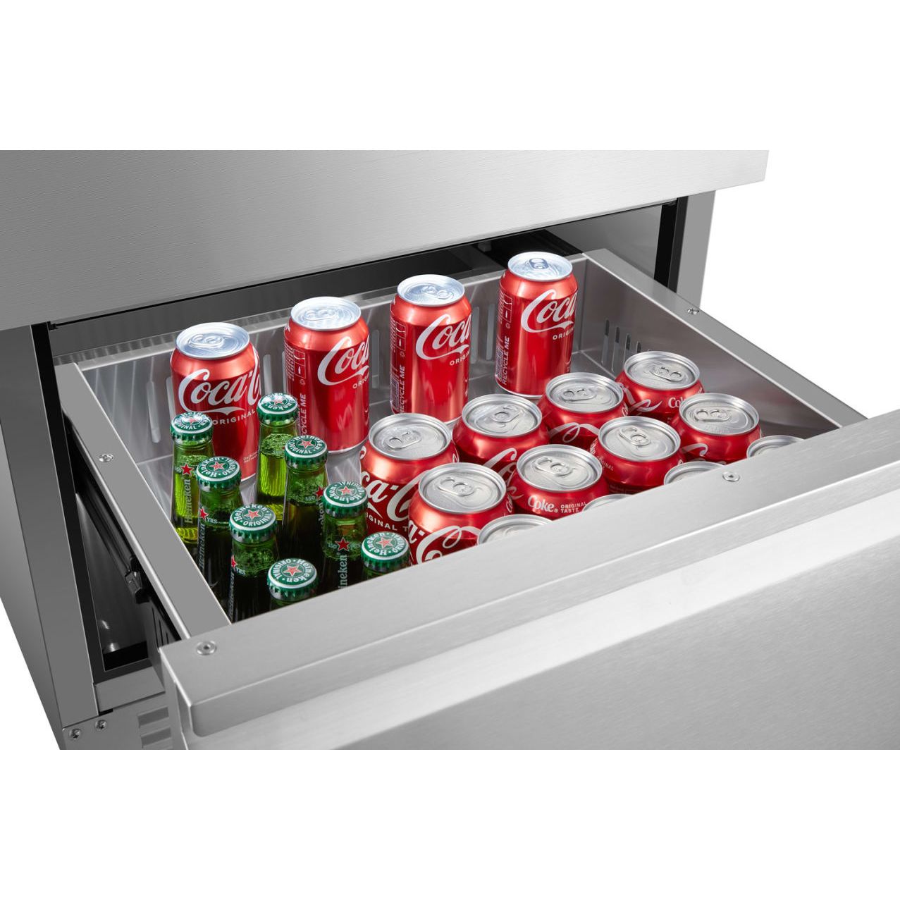 Cavin - Freestanding Beer Cooler - Outdoor Beer Fridge - Outdoor Collection 51D Stainless