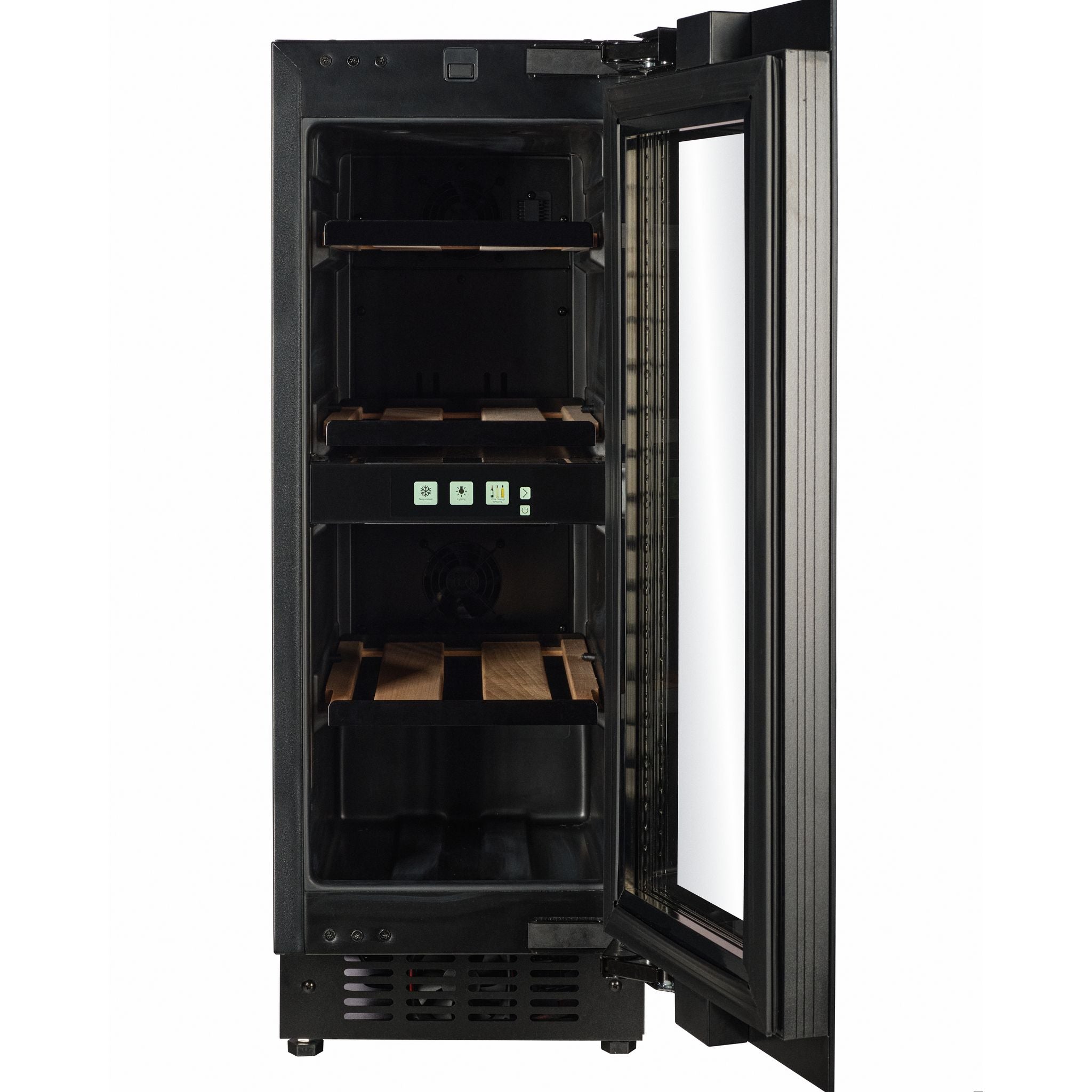 CELLA - 30cm - Handleless Undercounter Wine Cooler - Dual zone - TFT-W18B-TO