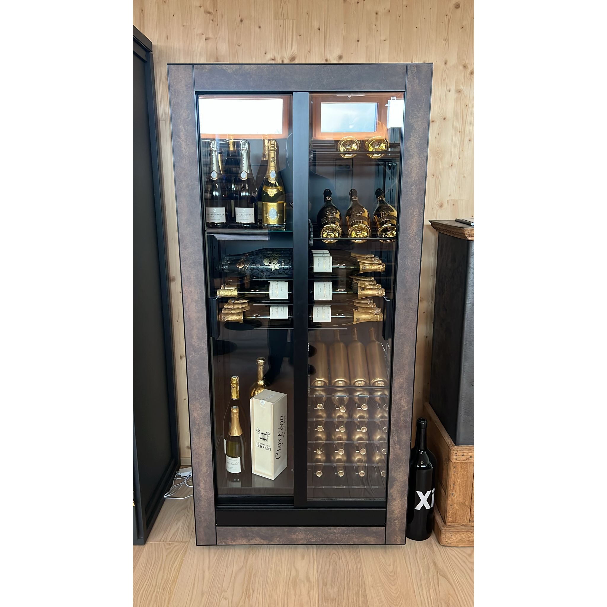 Teca Vino - Wine Wall TED-10 - Horizontal Shelving - For Home Use