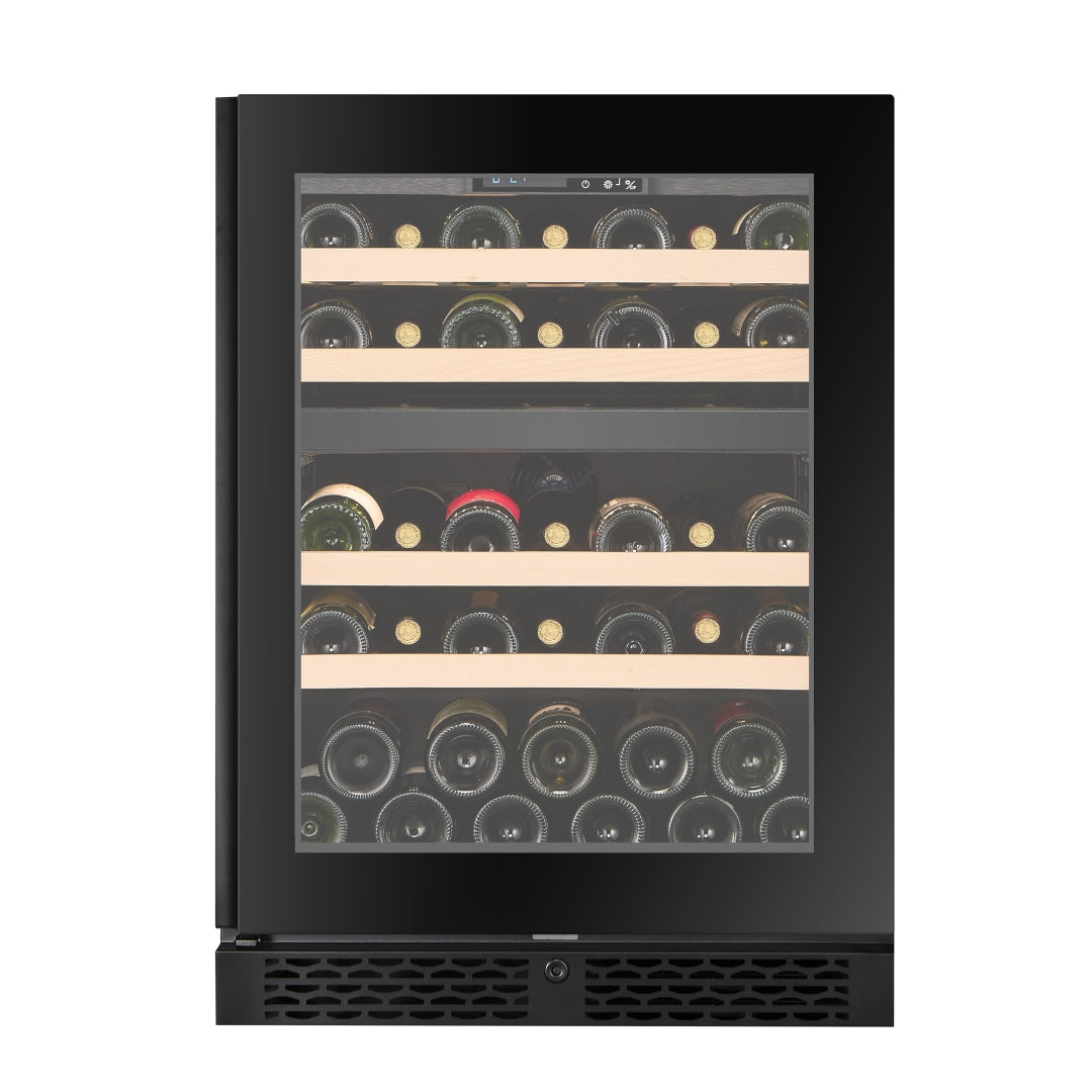 CELLA - 39 bottle Dual Zone Wine cooler - W39D-BLACK