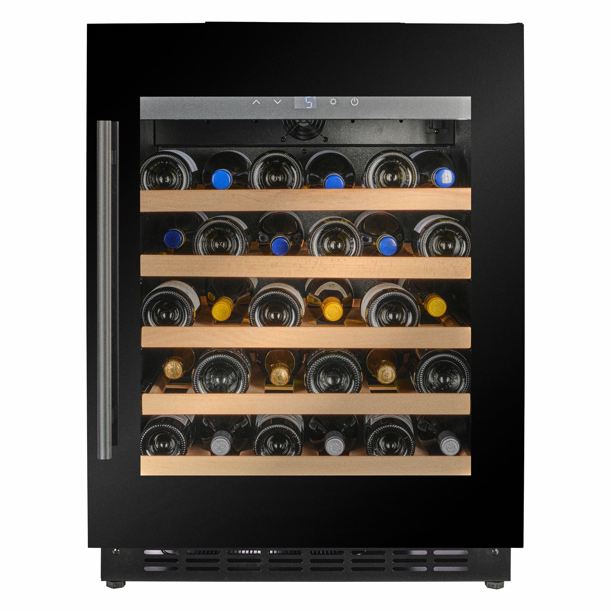 CELLA - 600mm - 38 Bottle Undercounter Wine Cooler - Single Zone - W40-BH