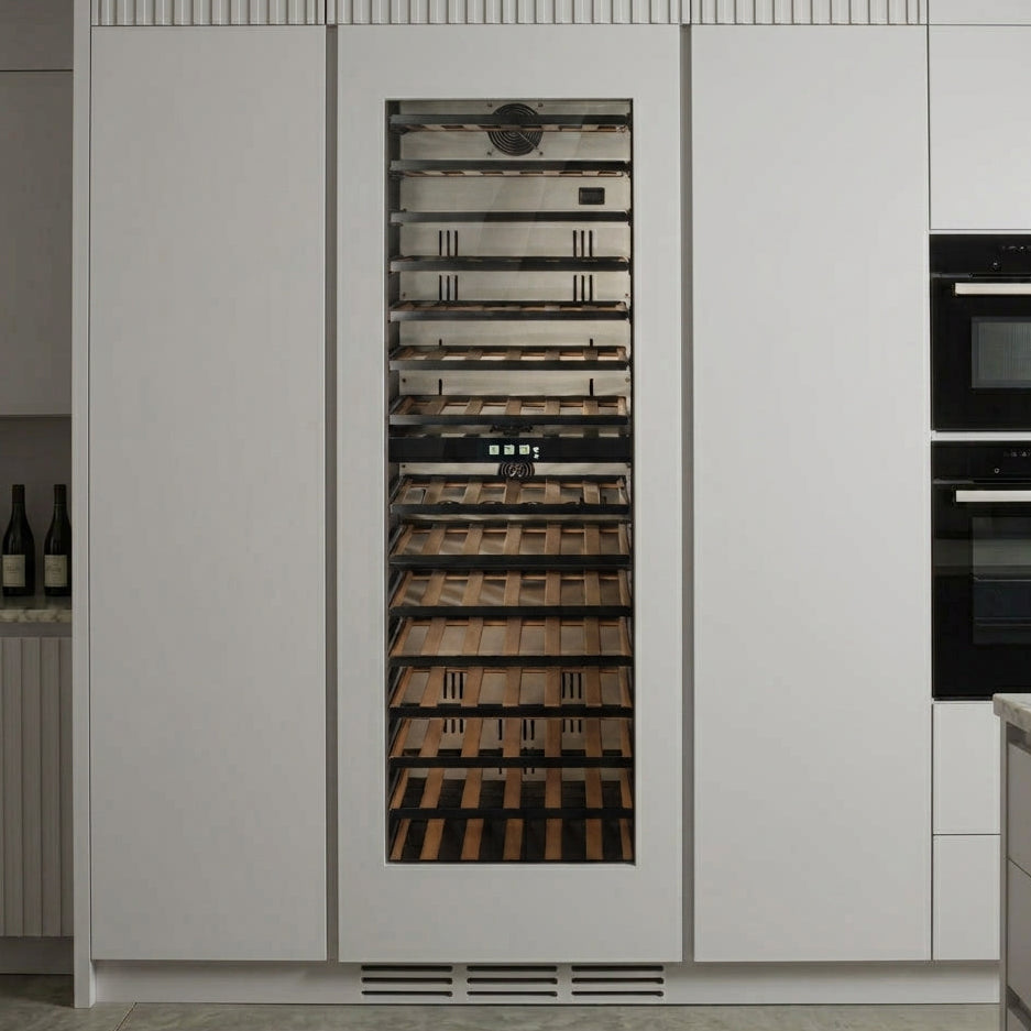CELLA - Fully Integrated Wine Fridge - Panel Ready - 96 Bottle - TFT-W96PANEL-TO