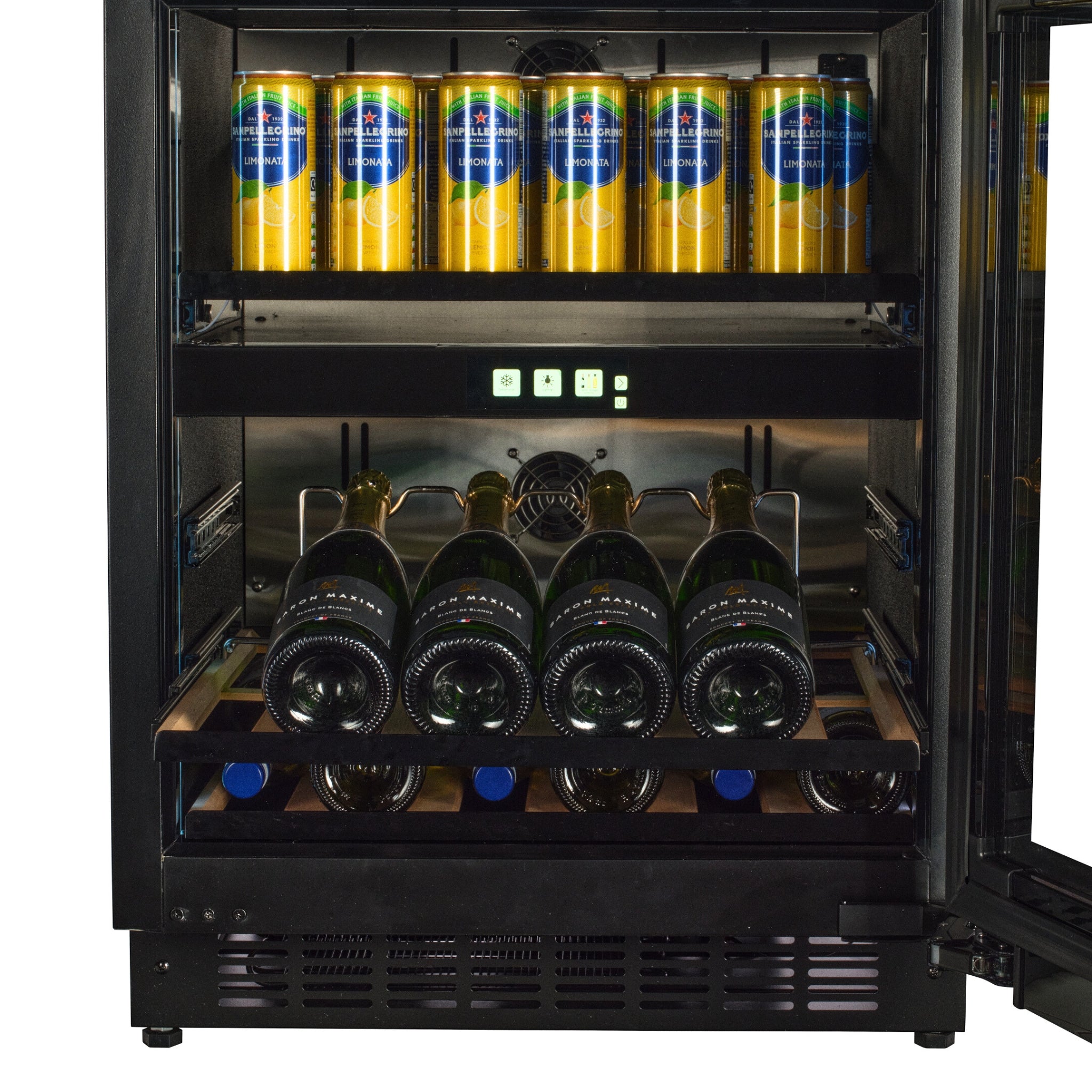 CELLA Beverage Centre (Wine & Beverage) - 600mm Handleless - Undercounter - WBV36B-TO