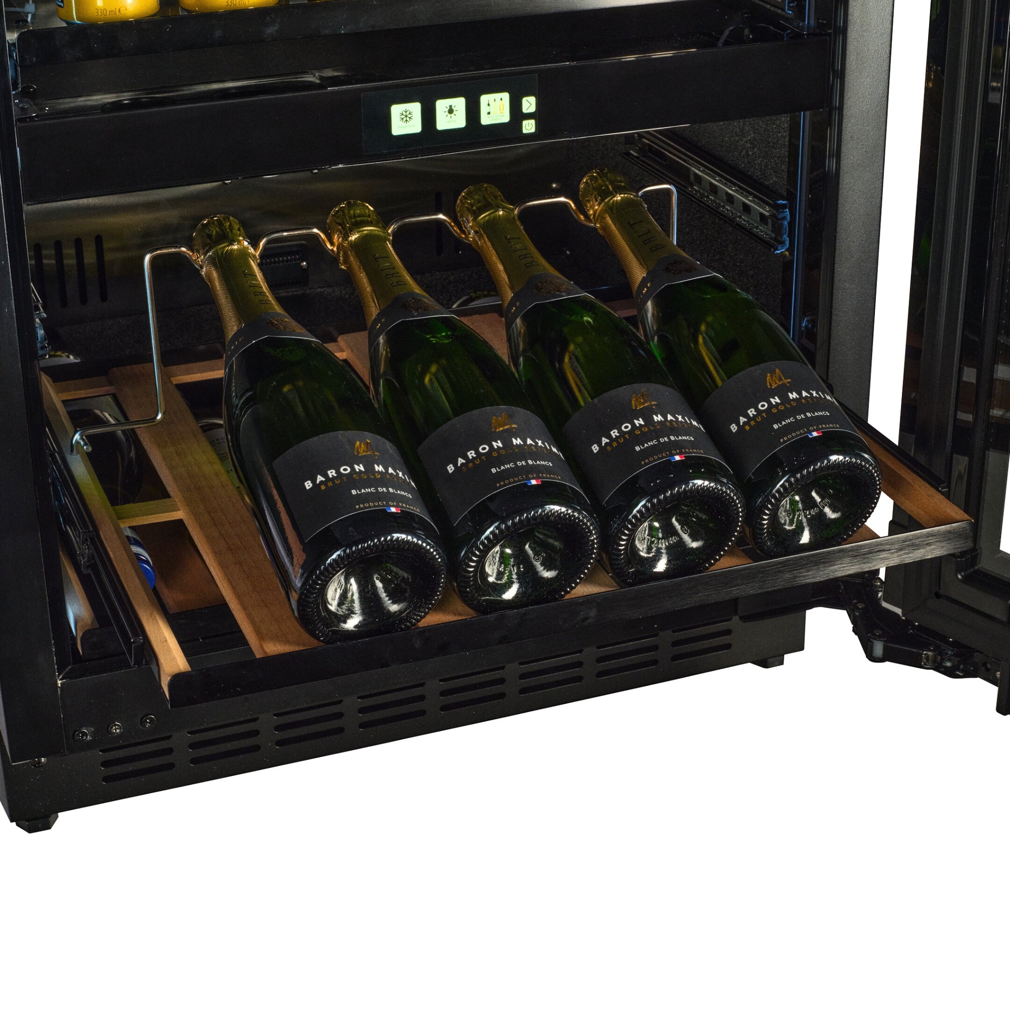 CELLA Beverage Centre (Wine & Beverage) - 600mm Handleless - Undercounter - WBV36B-TO