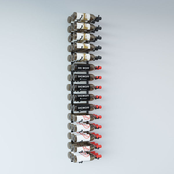 Tall wall wine rack hotsell