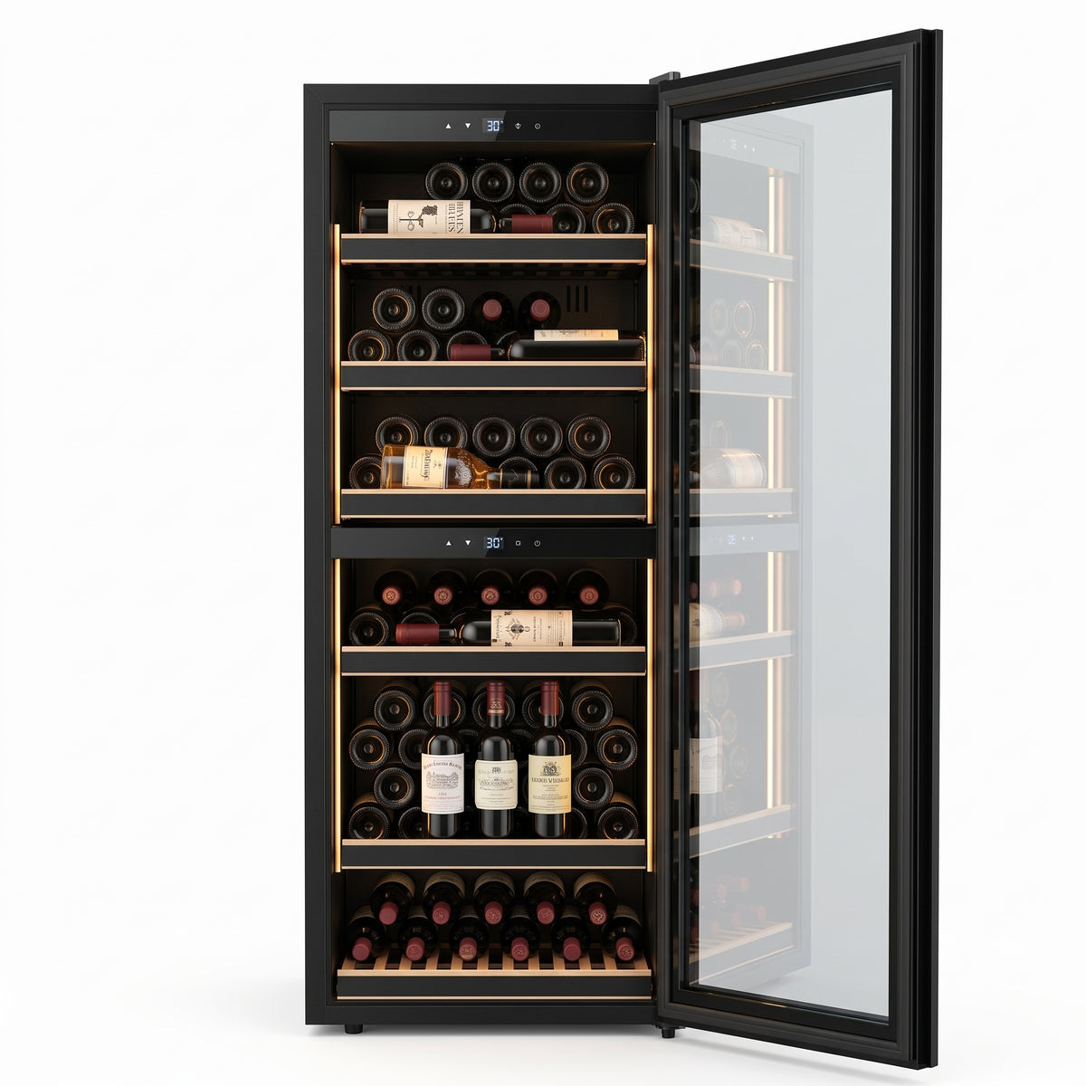 Viñaro - WineVault 135 - Freestanding Wine Storage Cabinet - 135 Bottles