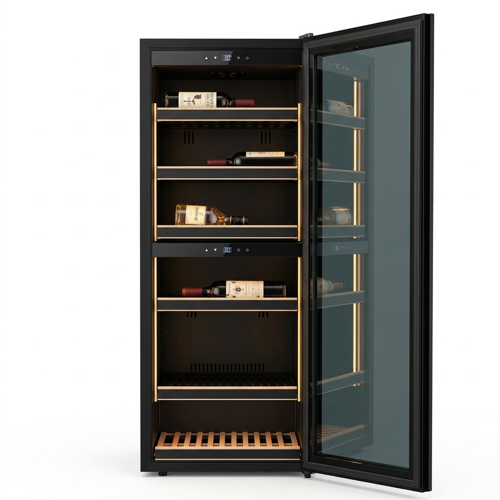Viñaro - WineVault 135 - Freestanding Wine Storage Cabinet - 135 Bottles