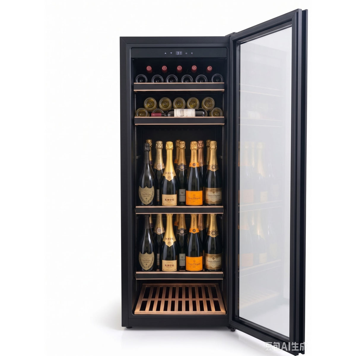 Viñaro WineVault 200 - Single Zone - Freestanding Wine Storage Cabinet - 200 Bottles
